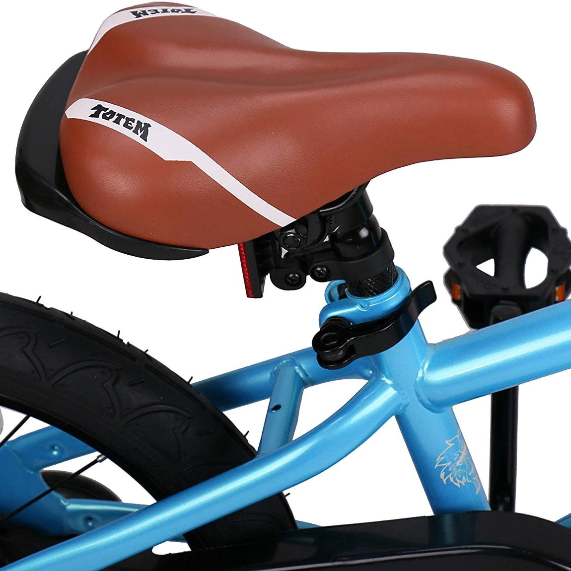 JOYSTAR Totem Series 16-Inch Kids Bike with Training Wheels & Kickstand, Blue