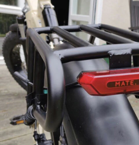 Mate X  E-bike Rear Rack RRP £90 Genuine Custom Made For Mate X