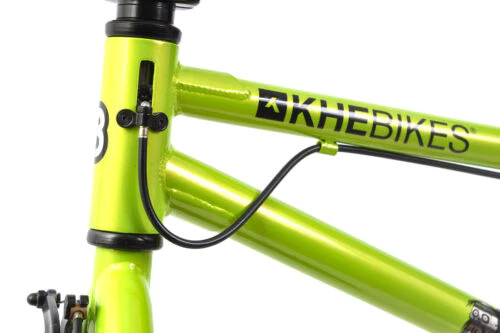 18" BMX Kids Bike Freestyle Wheel KHE BLAZE Green Affix Rotor 10.2kg