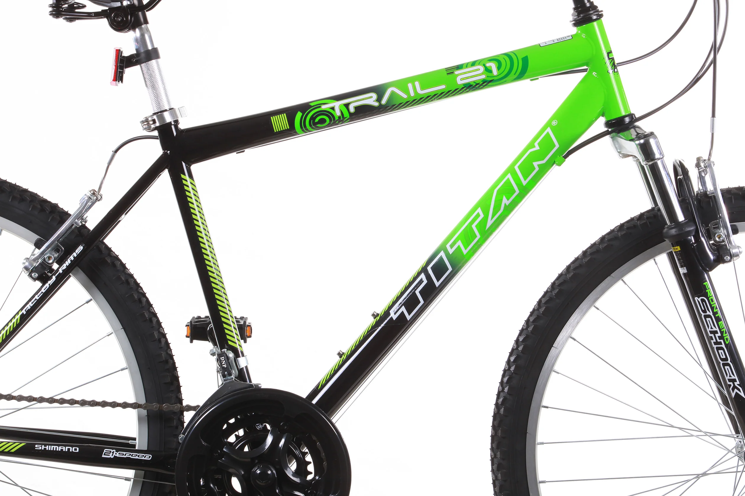 Titan Trail 21-speed Suspension Men&s;s Mountain Bike, Black