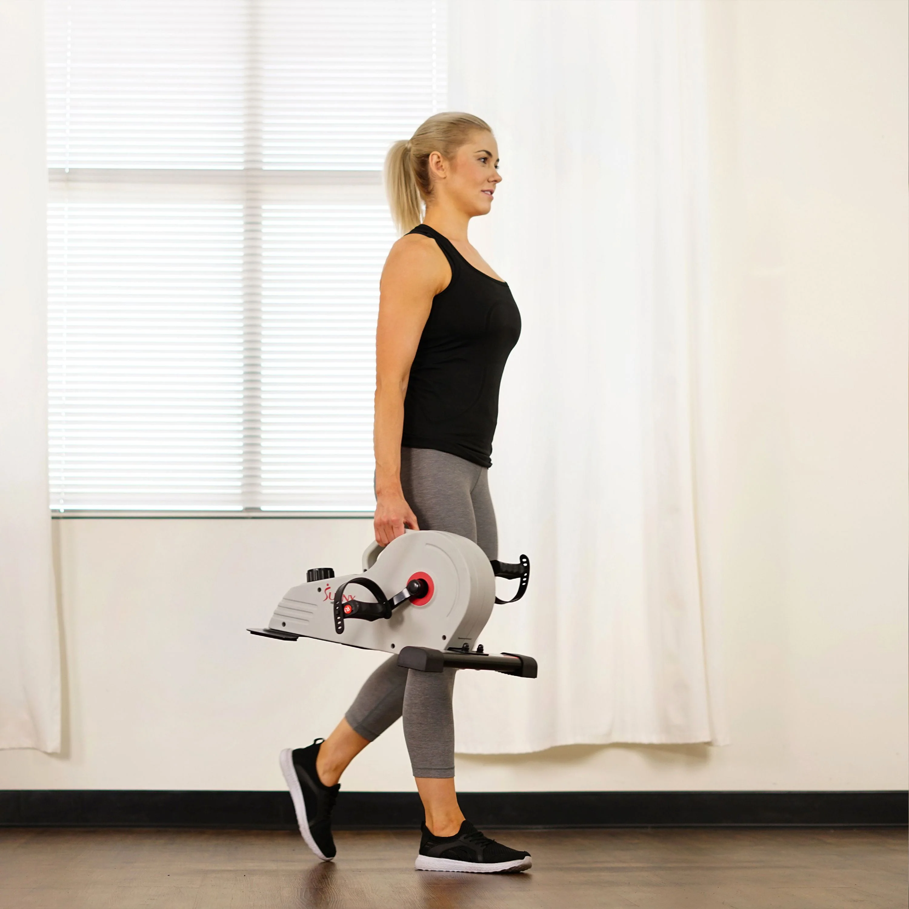 Sunny Health & Fitness Magnetic Mini Exercise Bike, SF-B0891