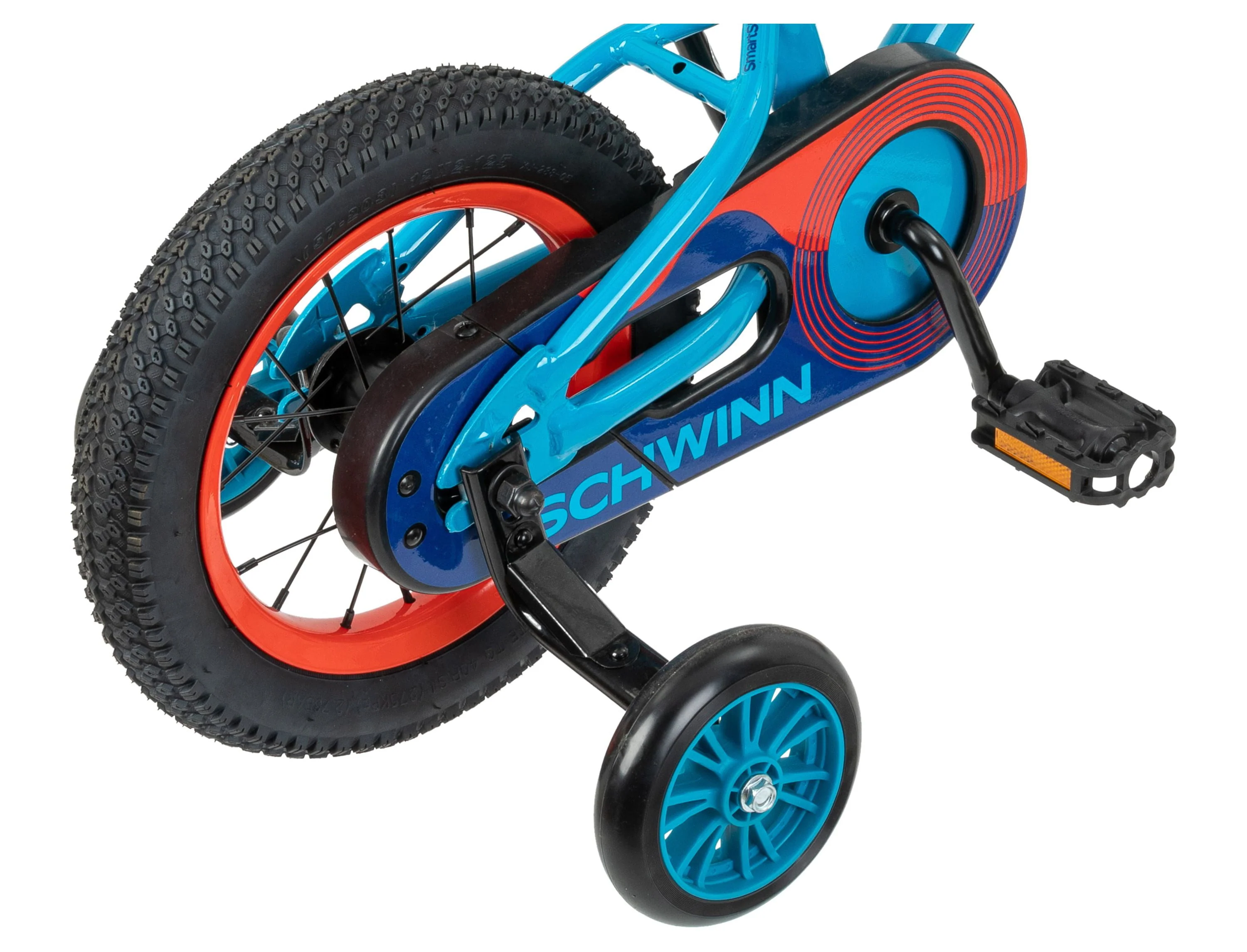 Schwinn Snap 12 inch Boys Kids Bike with Training Wheels, Ages 1-4, Blue