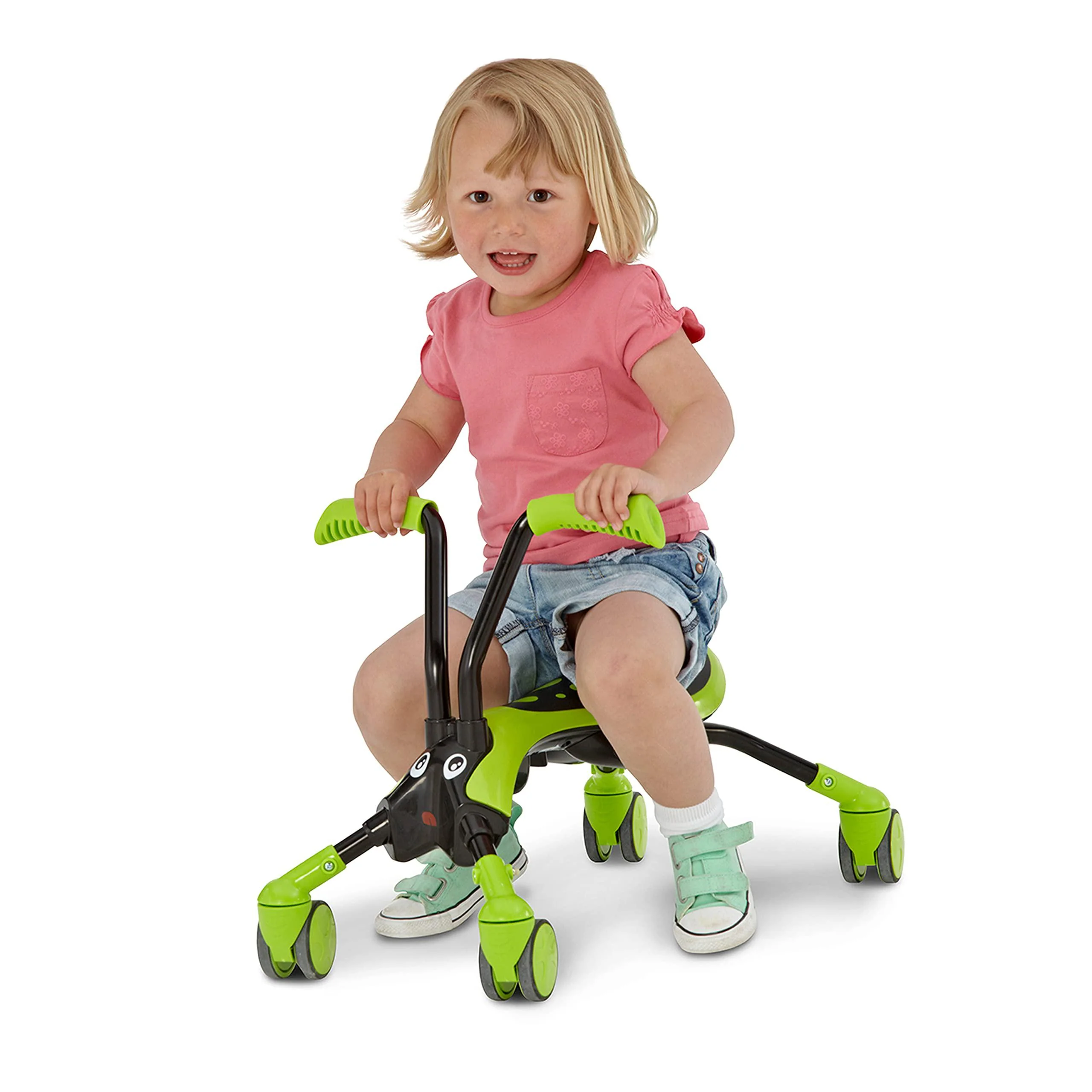 Mookie scramblebug hornet | 4 wheel balance bike | developmental toy for toddler confidence | indoor &a; outdoor toy | foldable for st