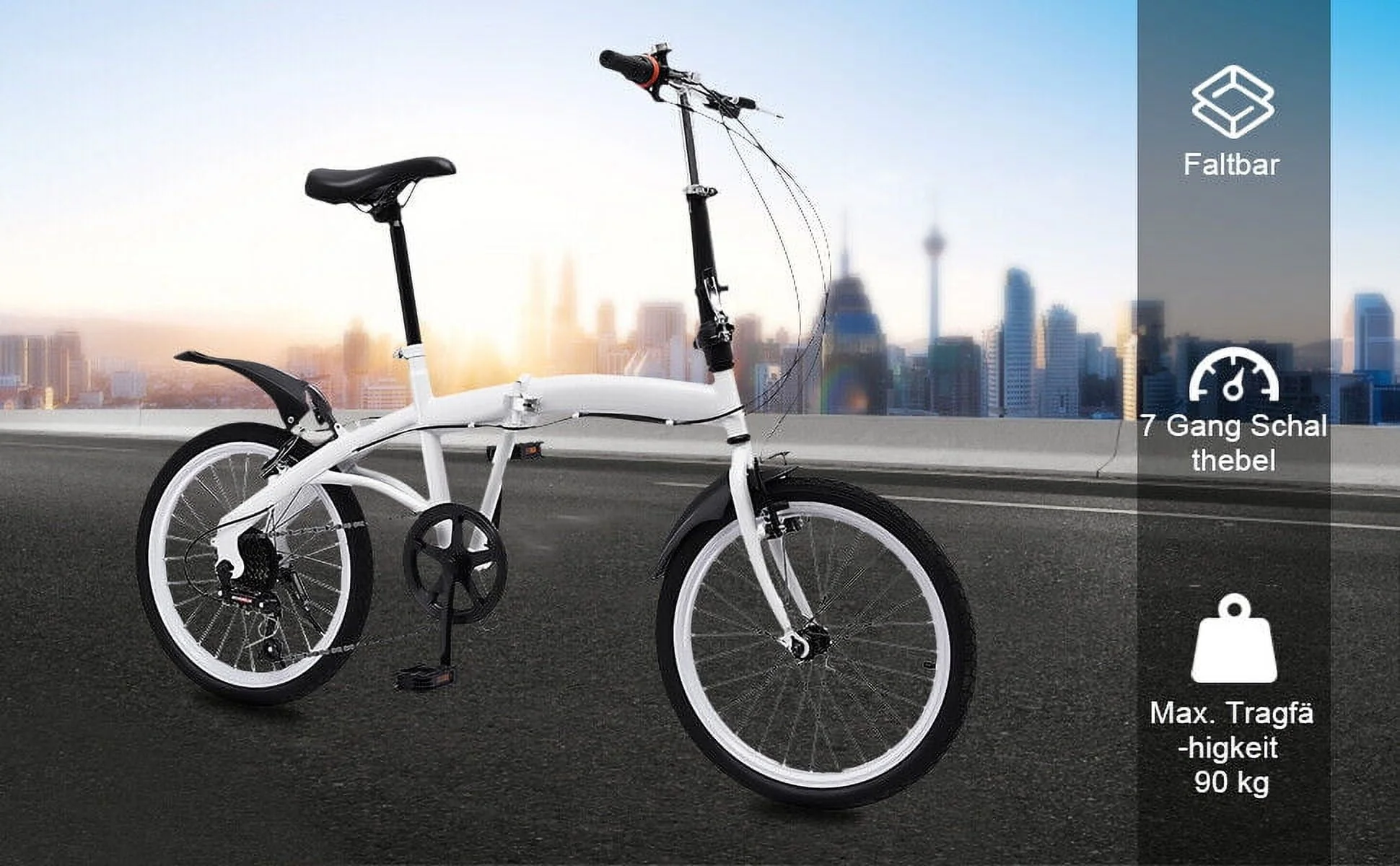 TFCFL Adult Folding Bikes, 20