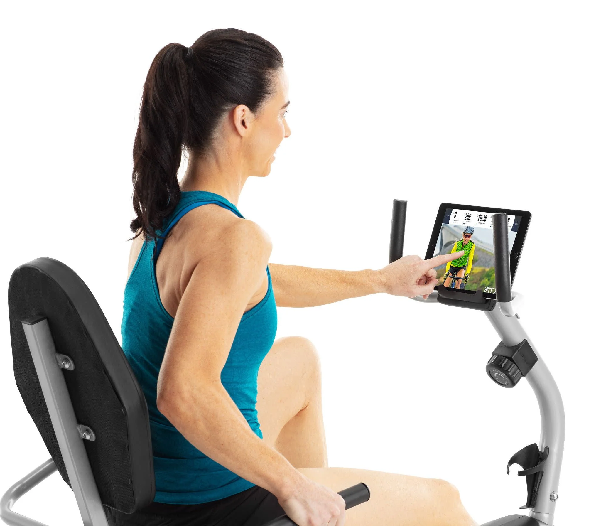 Weslo Pursuit R 4.1 Recumbent Exercise Bike with Inertia-Enhanced Flywheel