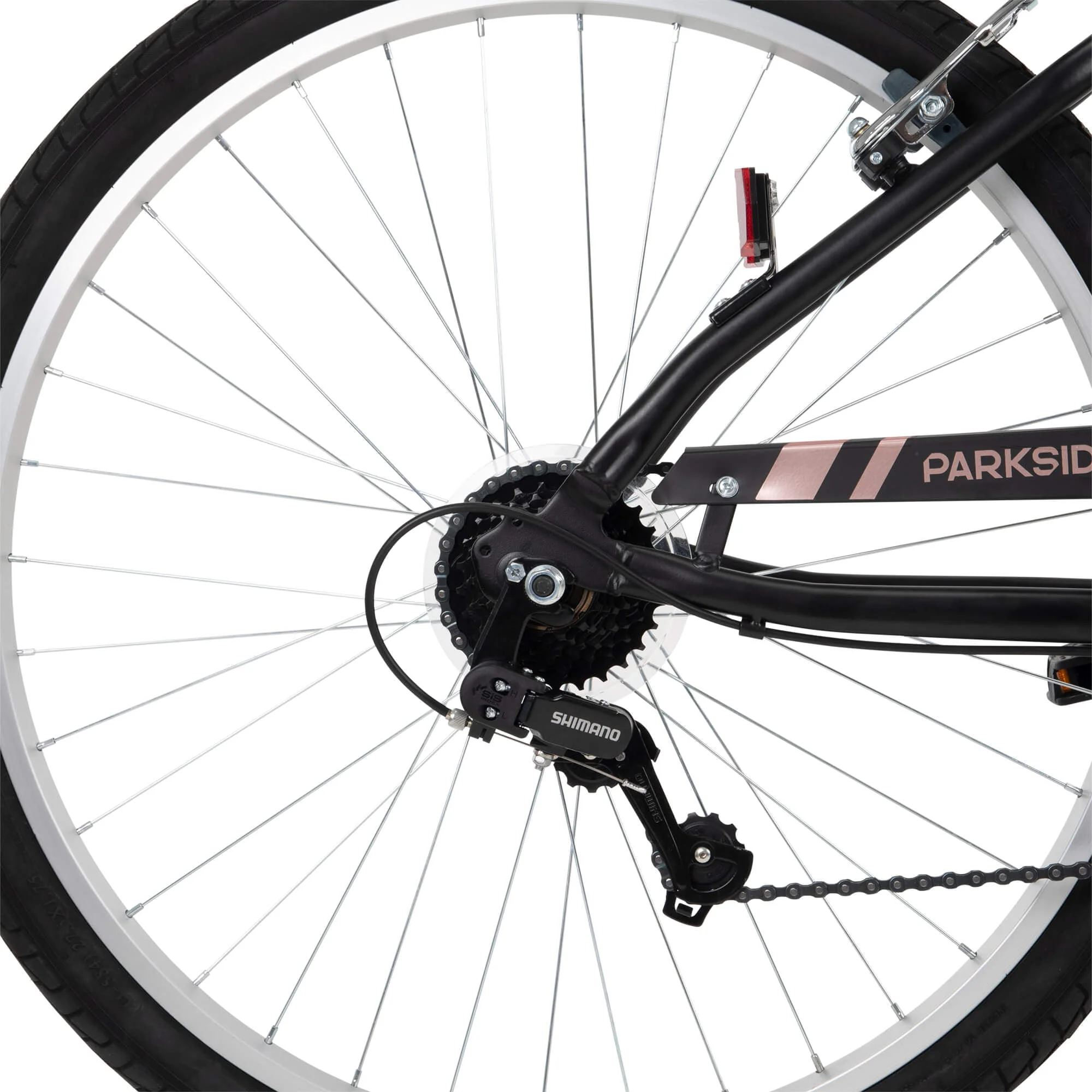 Huffy 27.5 Inch Ladies' Parkside Bike, Black Matte