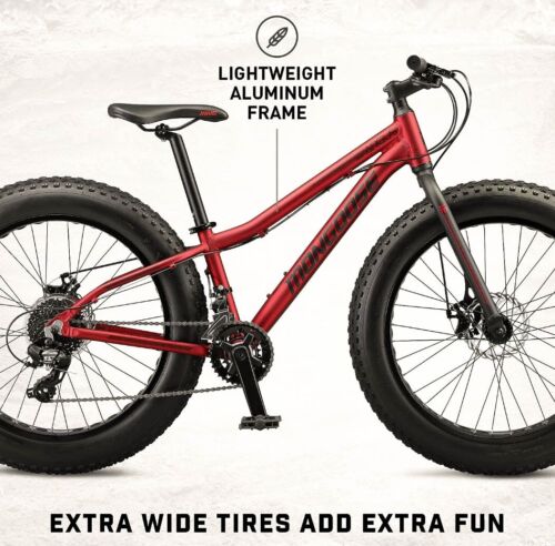 NEW Mongoose Argus Trail Fat Tire Mountain Bike 26'' Wheel /Size 17''
