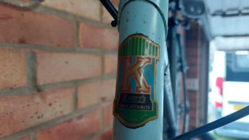 vintage push bike