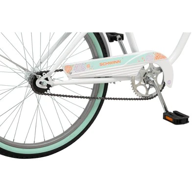 Schwinn 24" Legacy Kids' Cruiser Bike - White