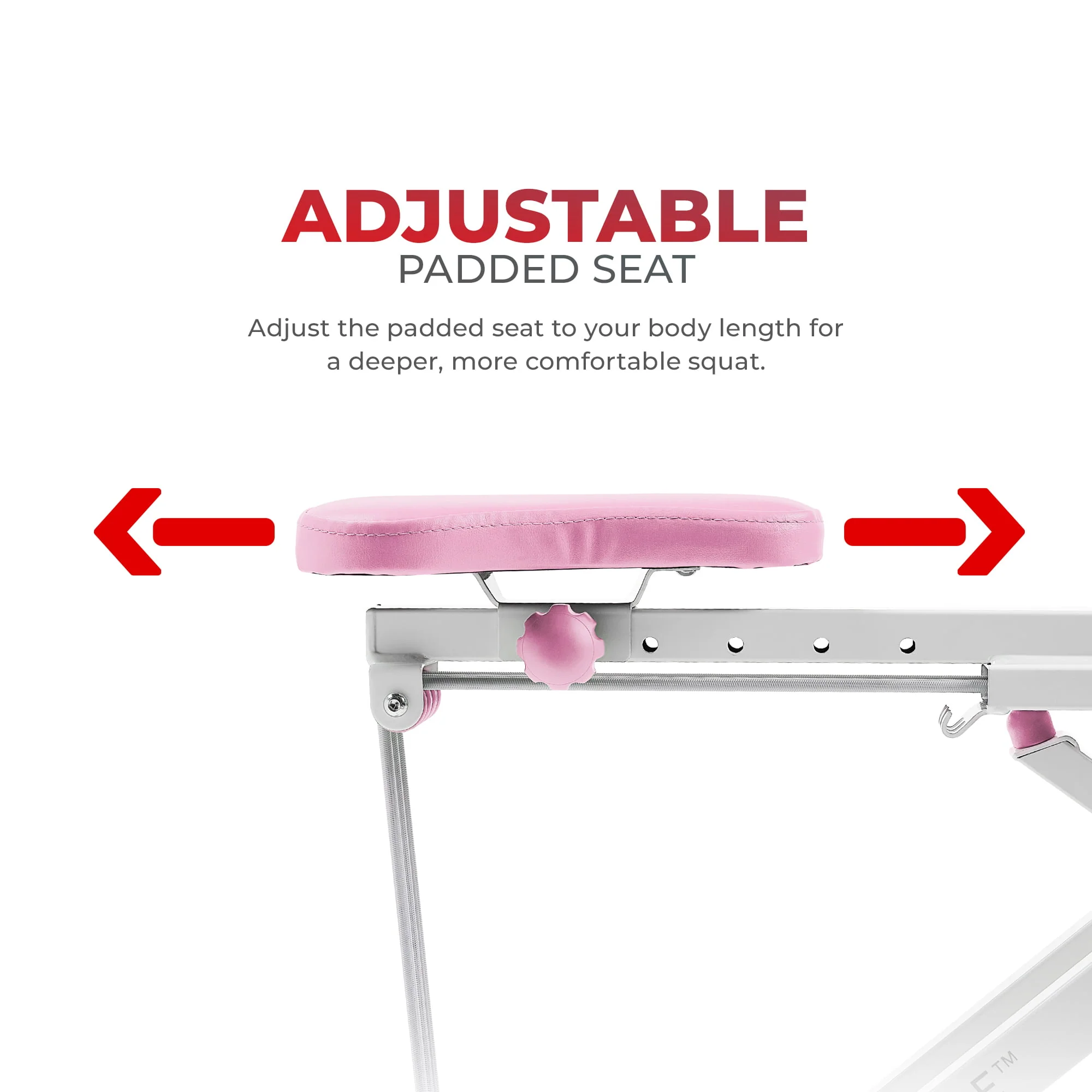 Sunny Health & Fitness Upright Row-N-Ride® Exerciser in Pink - P2100