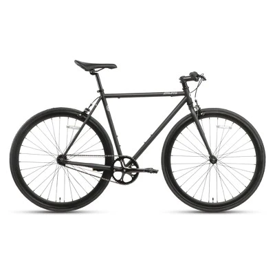 AVASTA BA9002WF-13 700C 58 Inch Single Speed Loop Fixed Gear Urban Commuter Fixie Bike w/ High-TEN Steel Frame for Adults 5' 11
