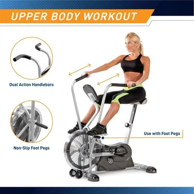 Marcy Deluxe Fan AIR1 Exercise Bike
