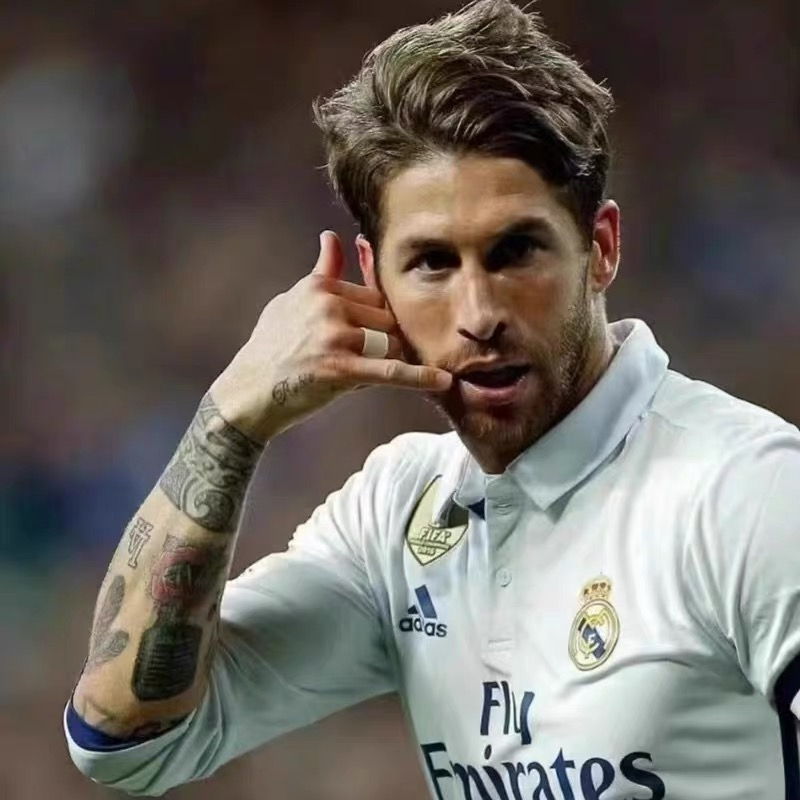 2016-2017 (Real M) Home Long sleeve