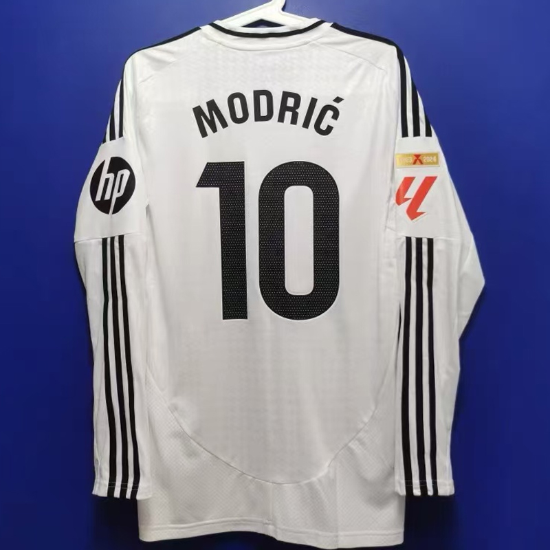 2024-2025 Real Madrid Home Long sleeve