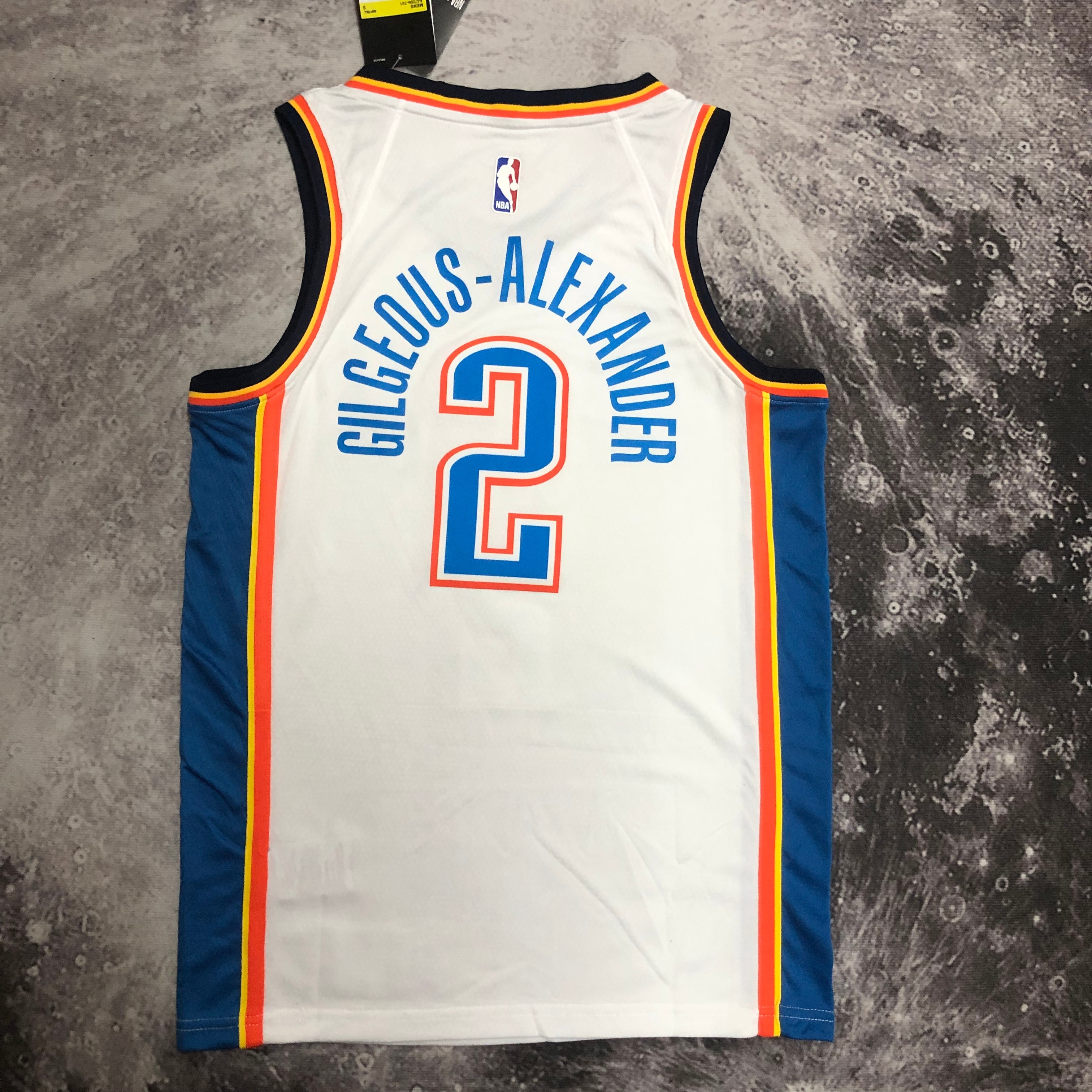 Thunder white 2 Gilgeous- Alexander