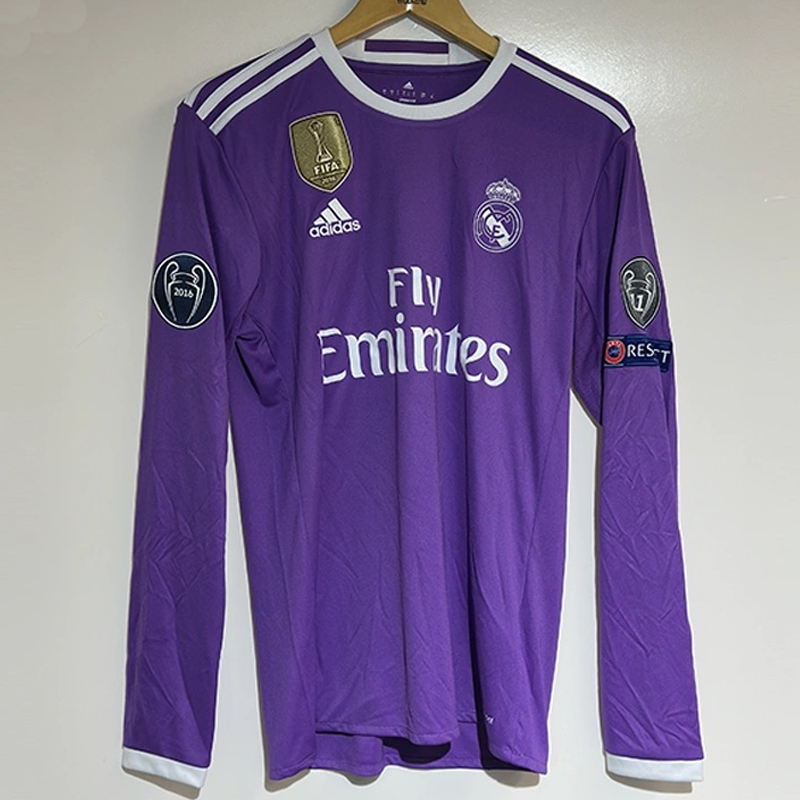 2016-2017 Real Madrid Away Long sleeve
