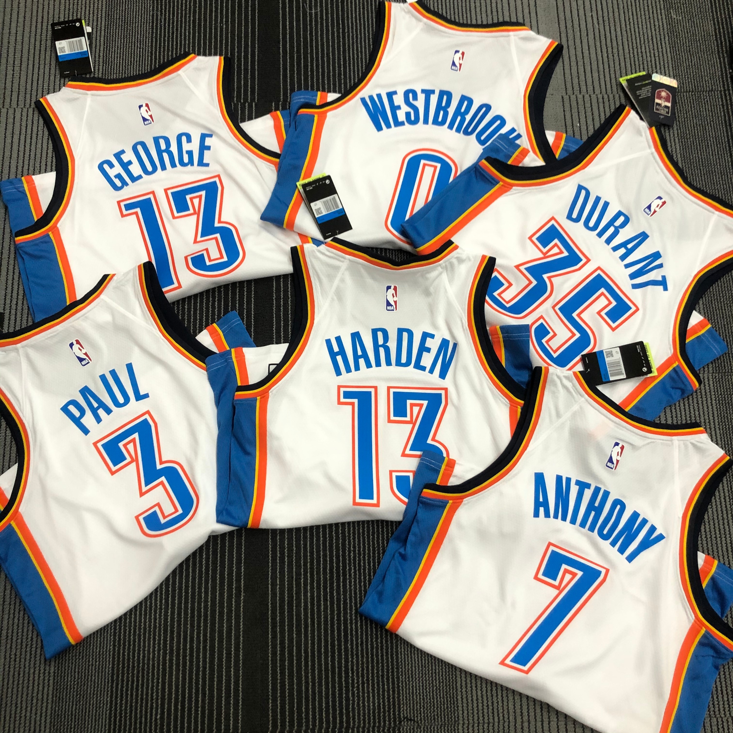Thunder white 13 Harden