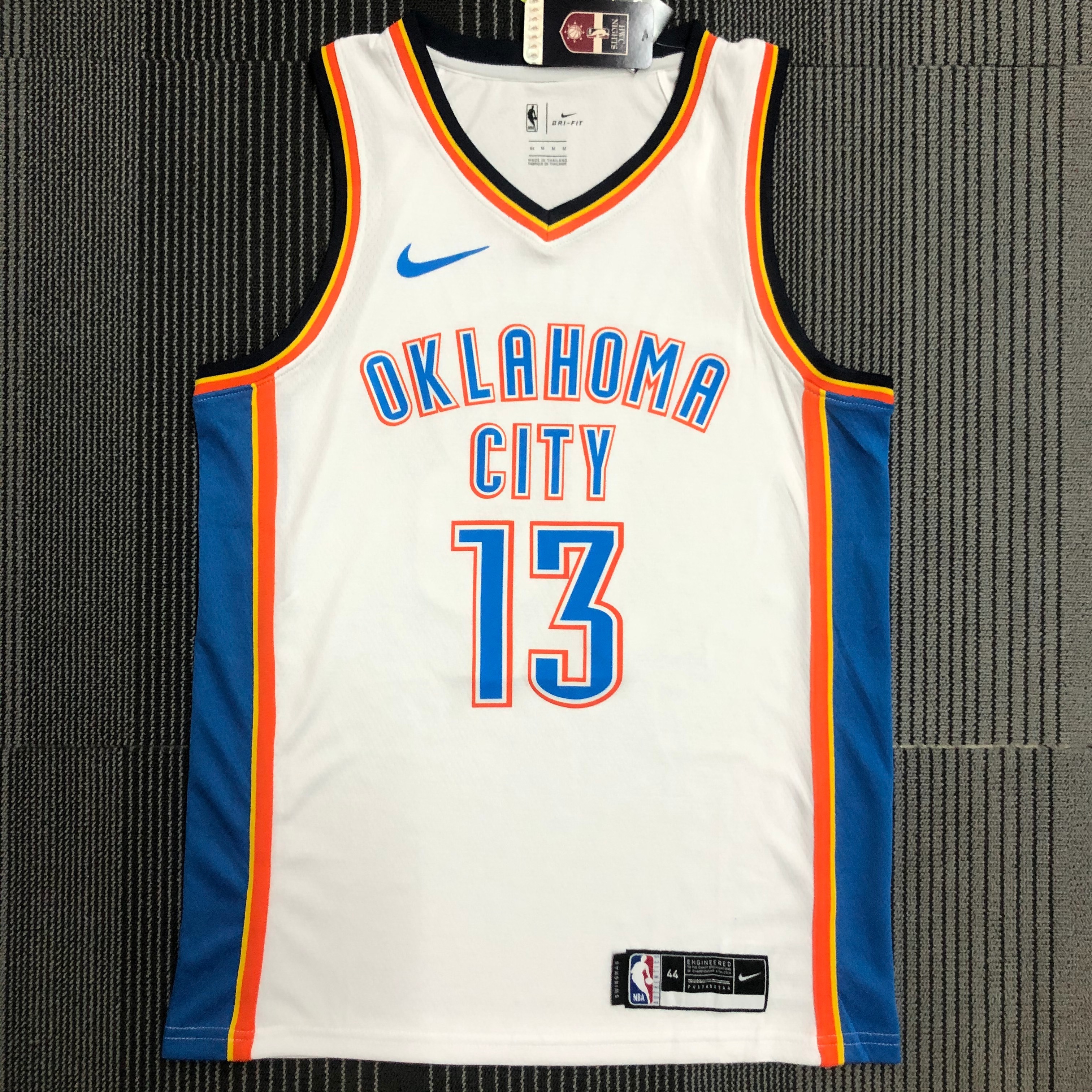Thunder white 13 Harden