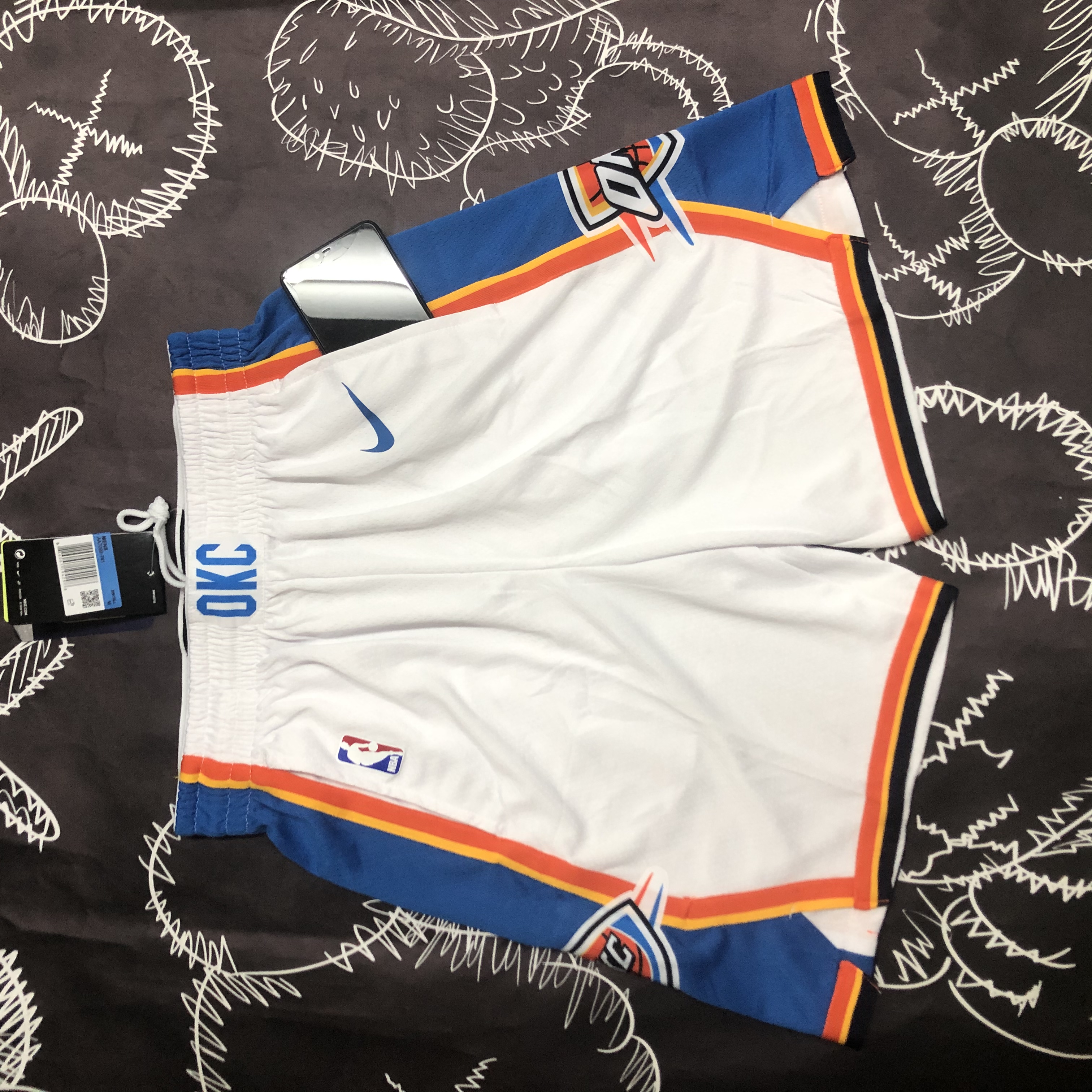 Thunder white shorts