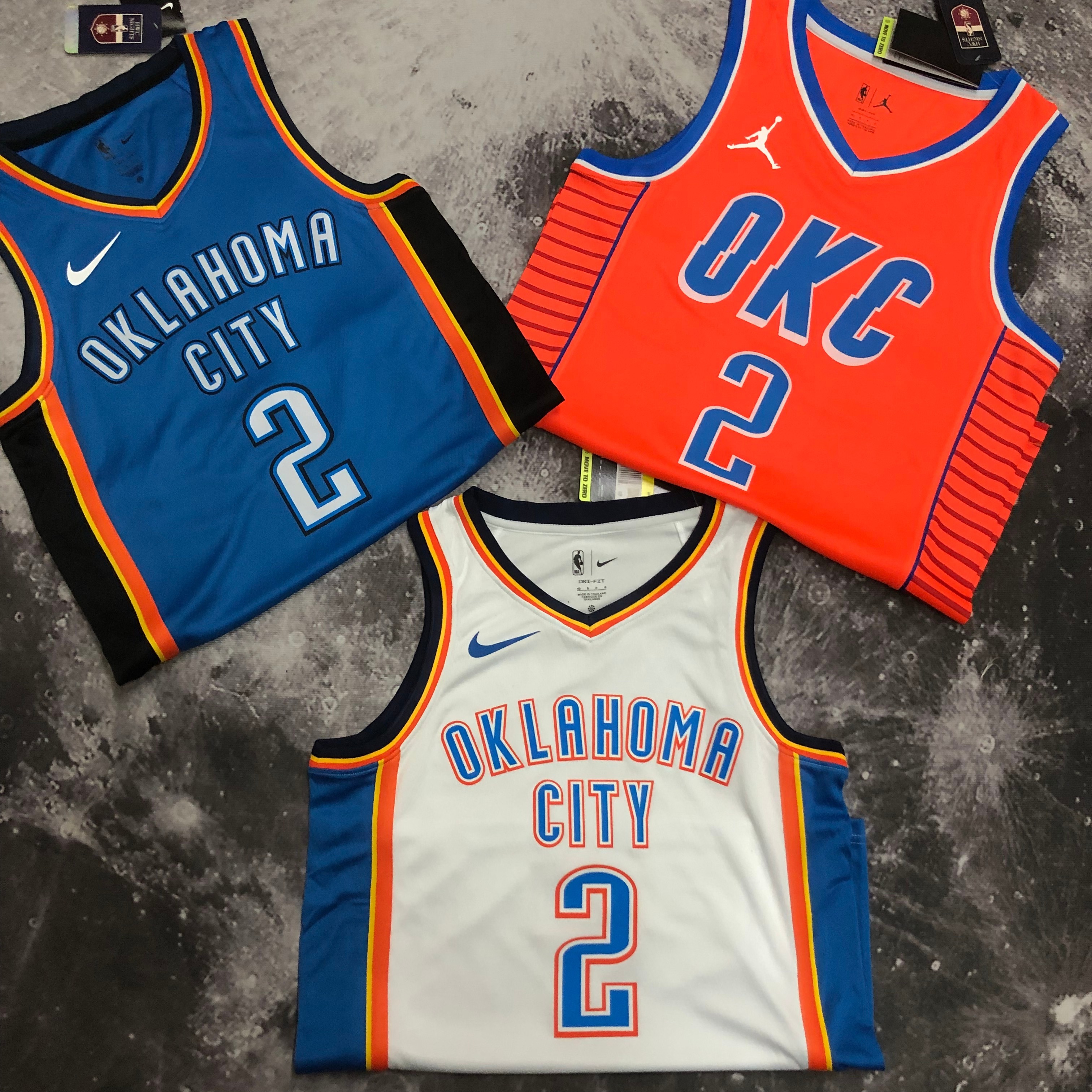 Thunder white 2 Gilgeous- Alexander