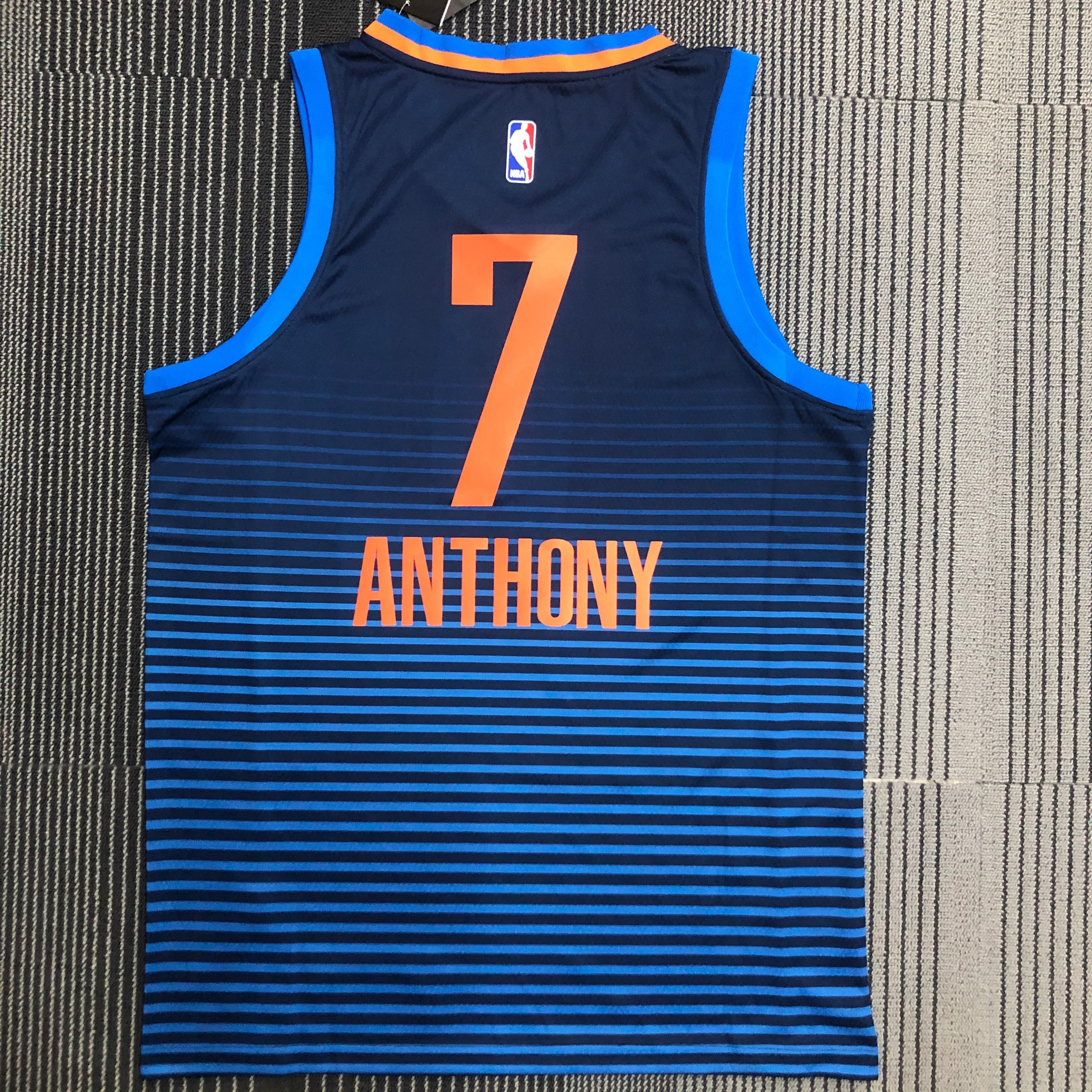 Thunder blue stripe 7 Anthony