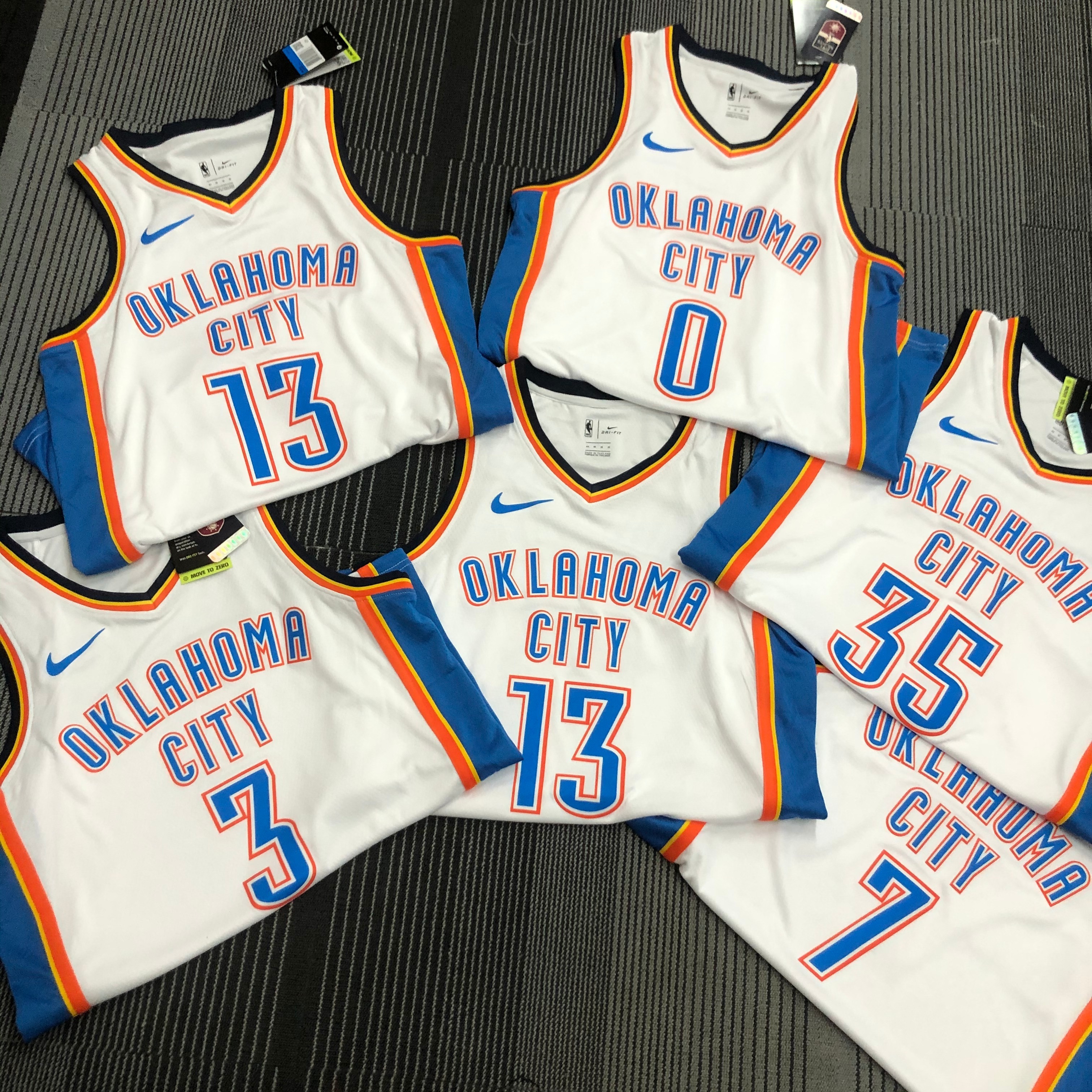Thunder white 35 Durant