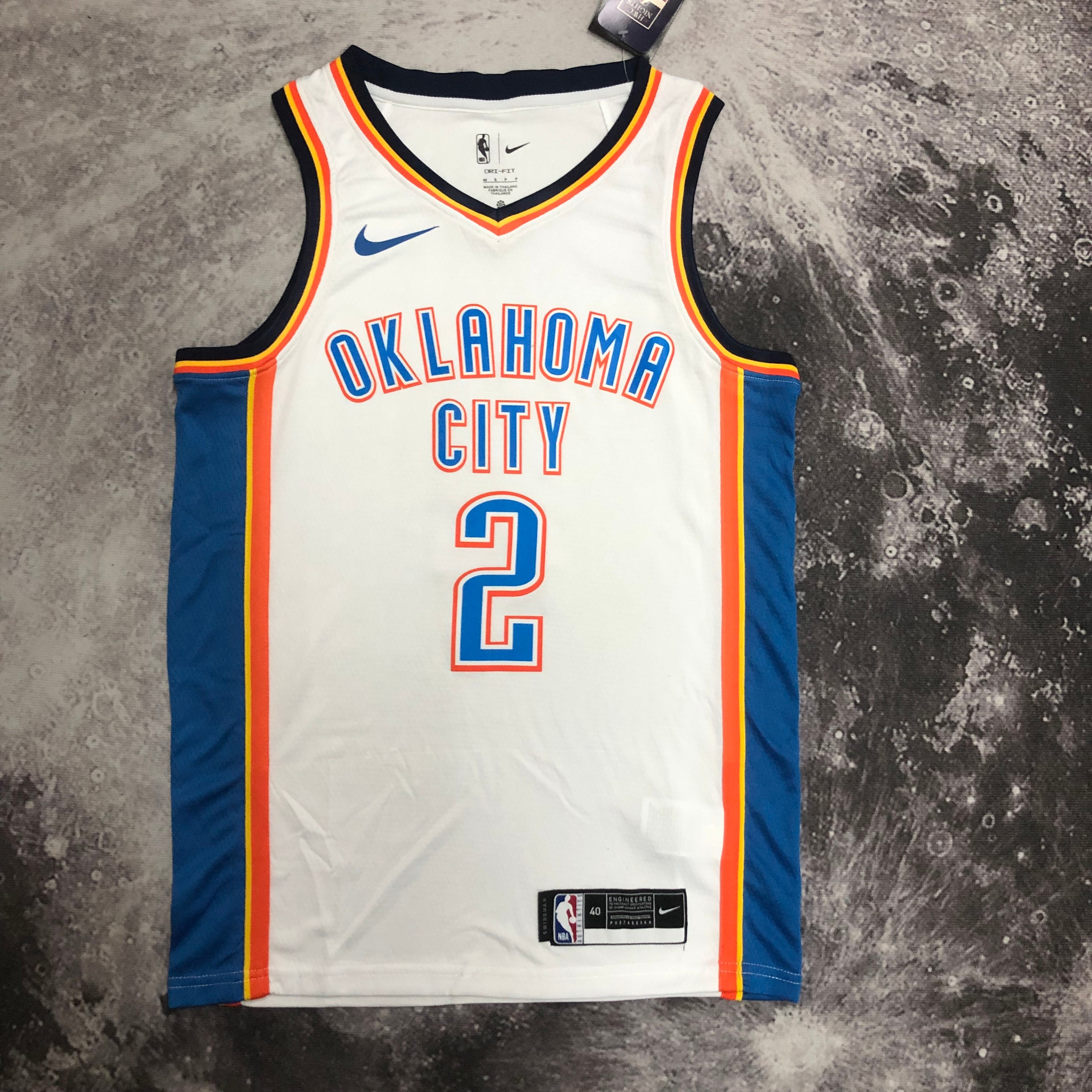 Thunder white 2 Gilgeous- Alexander