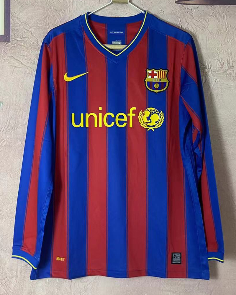 2009-2010(Bar) Home Long sleeve