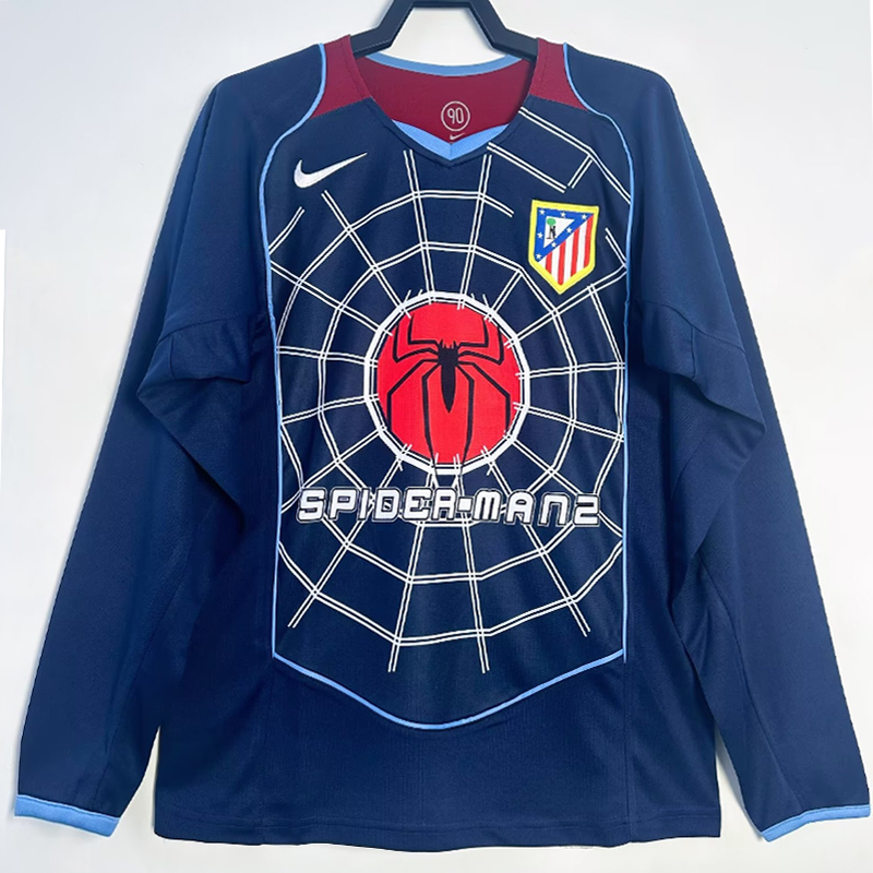 2004-2005 (Atletico Madrid) Away Long sleeve