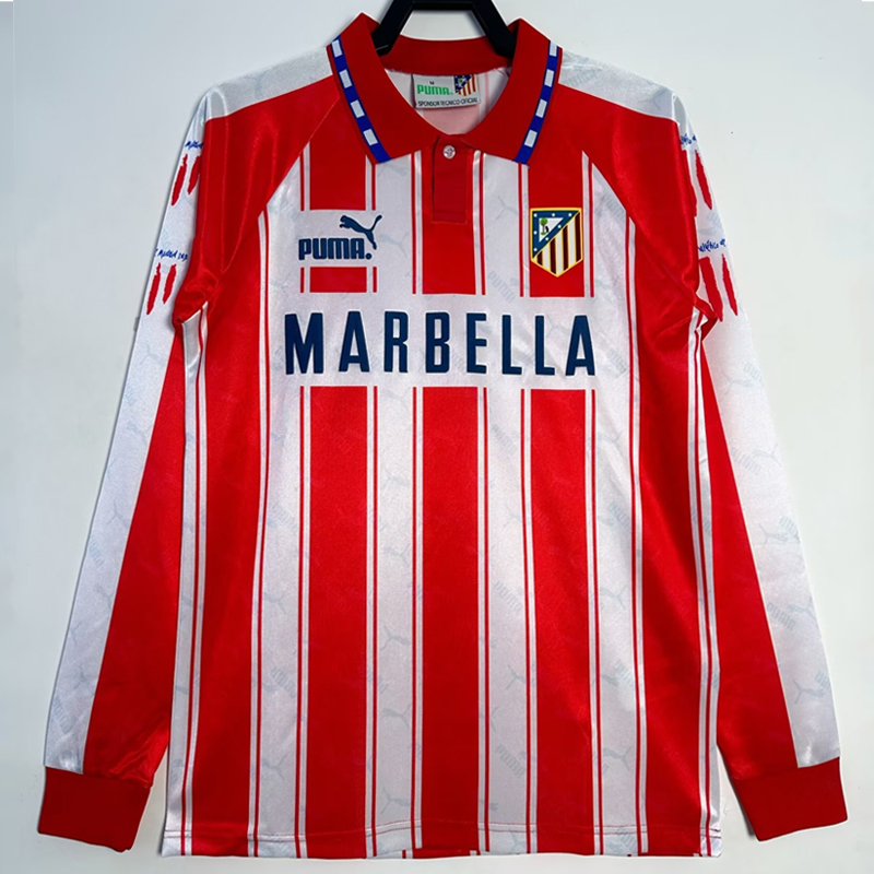 1994-1995 (Atletico Madrid) Home Long sleeve