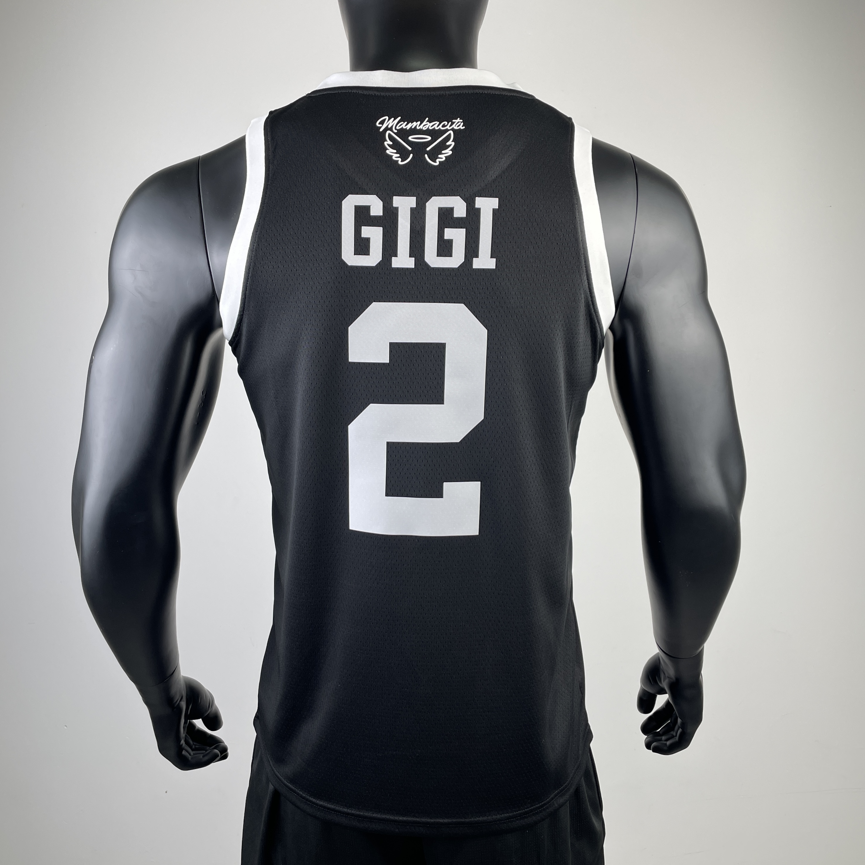 Mamba GiGi commemorative jersey Black # 2 GiGi
