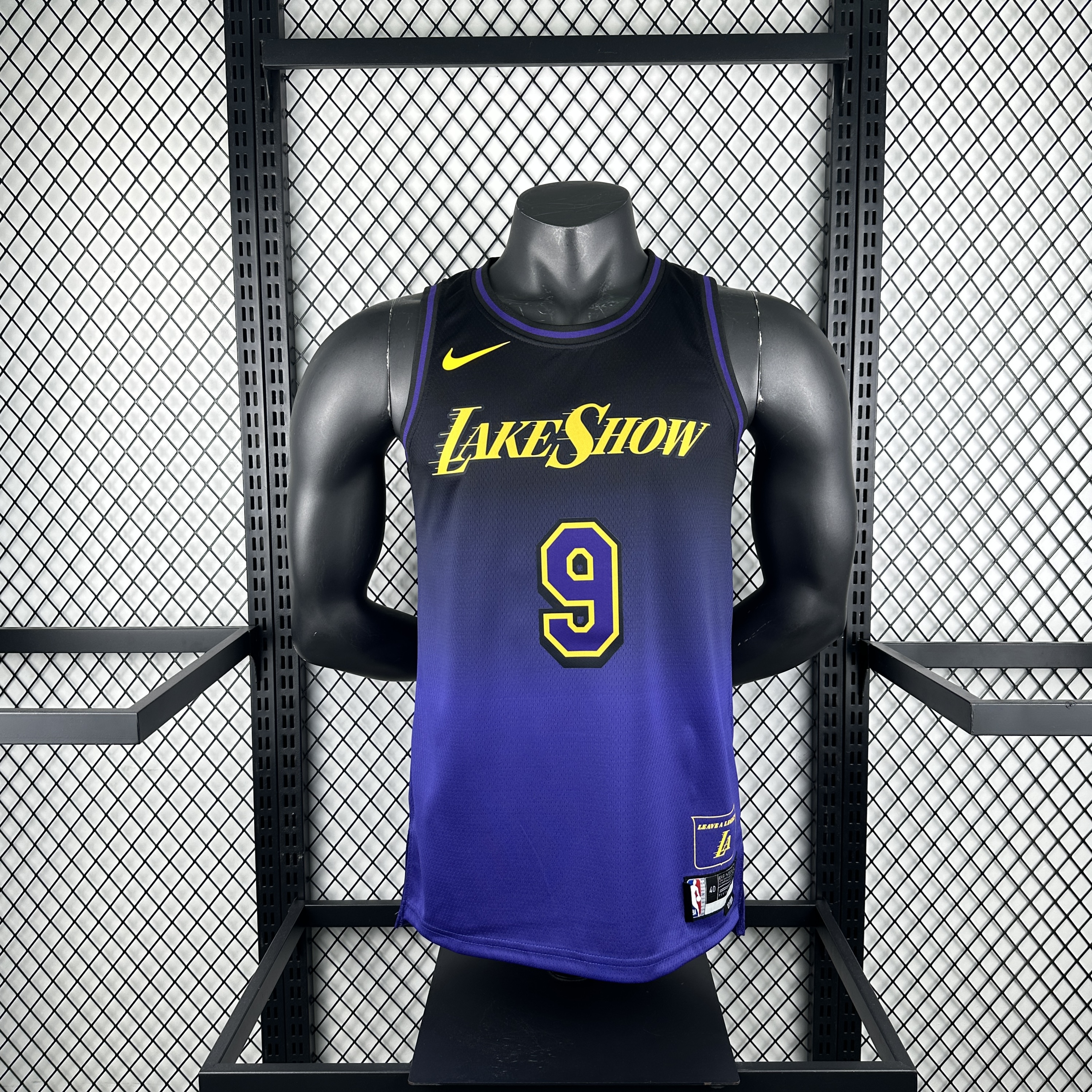 Season 25 Lakers City Edition # 9 JAMES JR