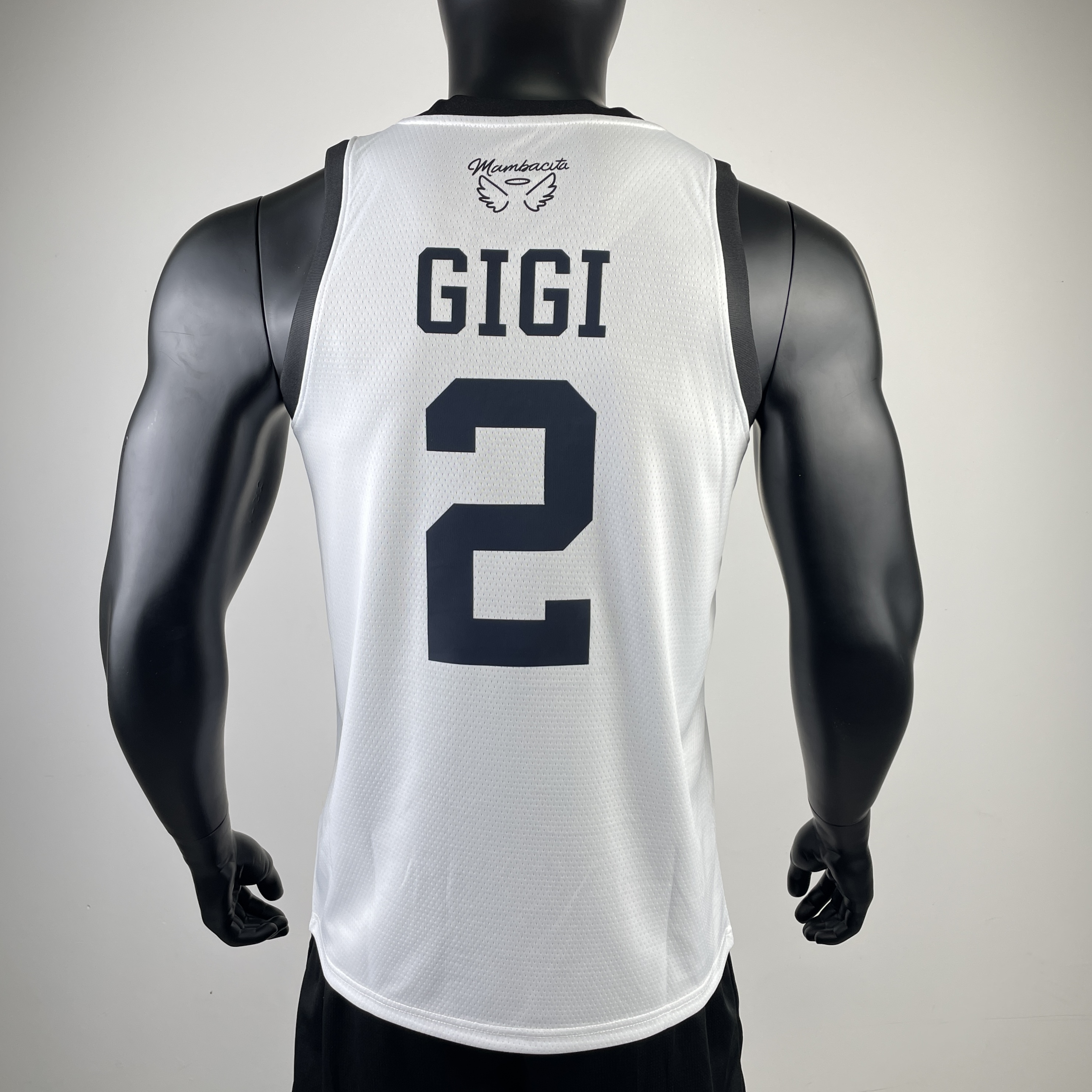 Mamba GiGi commemorative jersey White # 2 GiGi