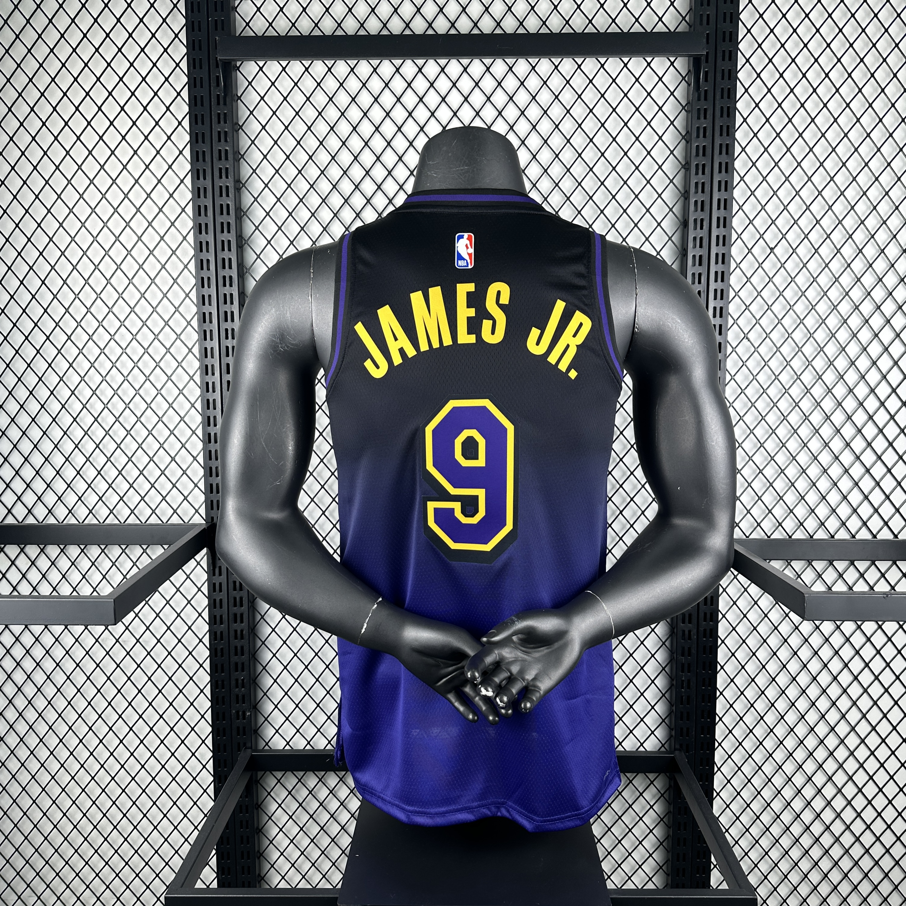 Season 25 Lakers City Edition # 9 JAMES JR