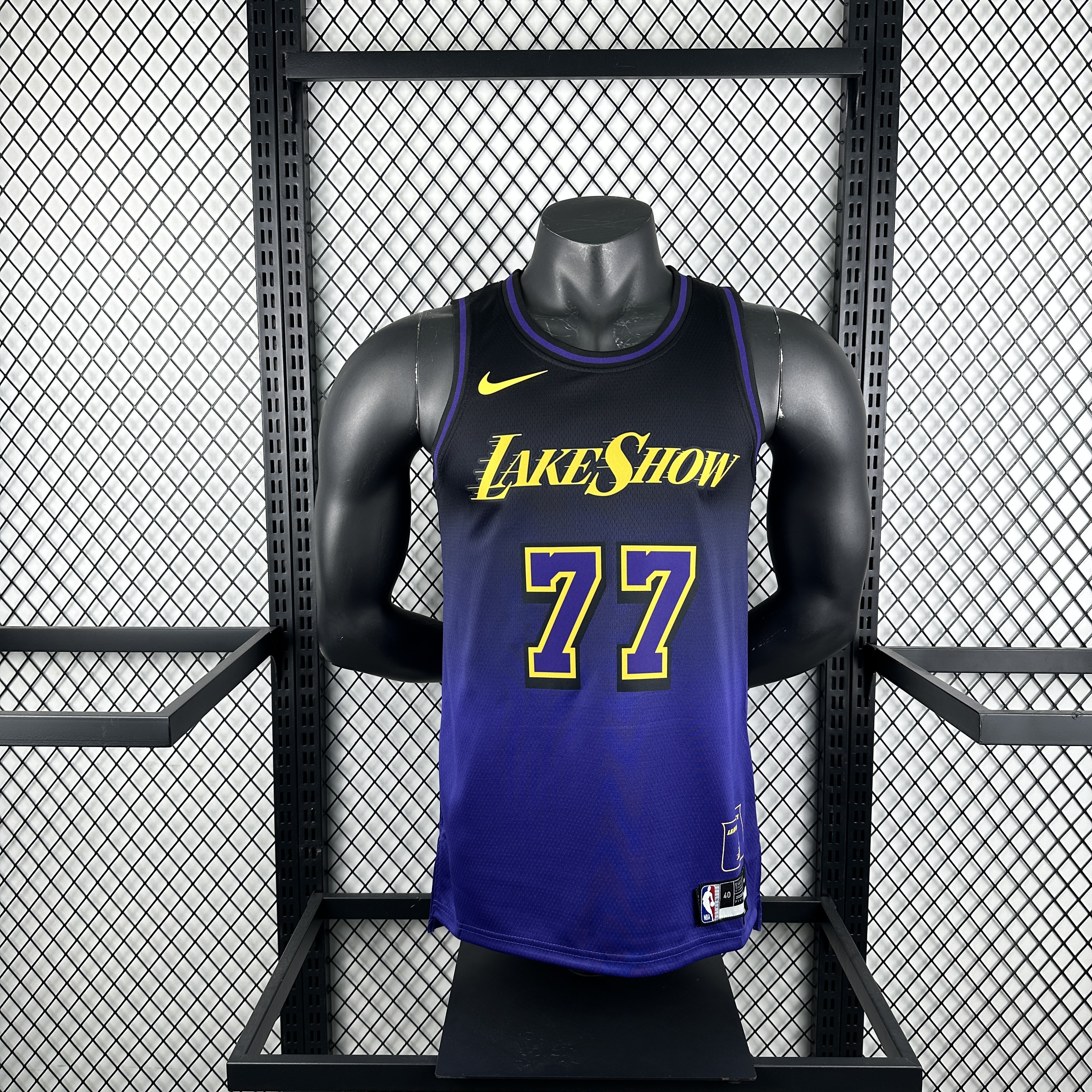 Season 25 Lakers City Edition # 77 Doncic