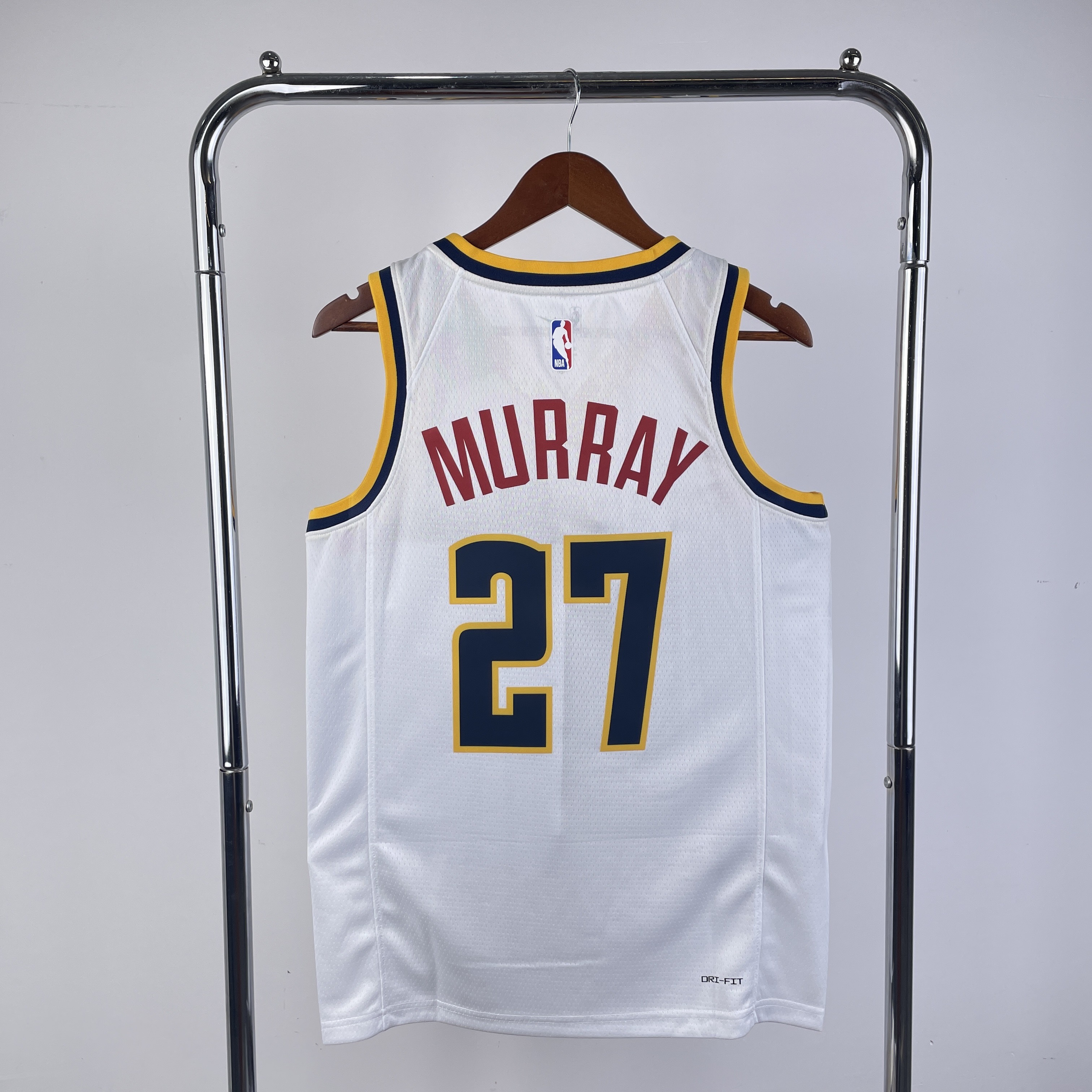 23 Nuggets white No. 27 Murray