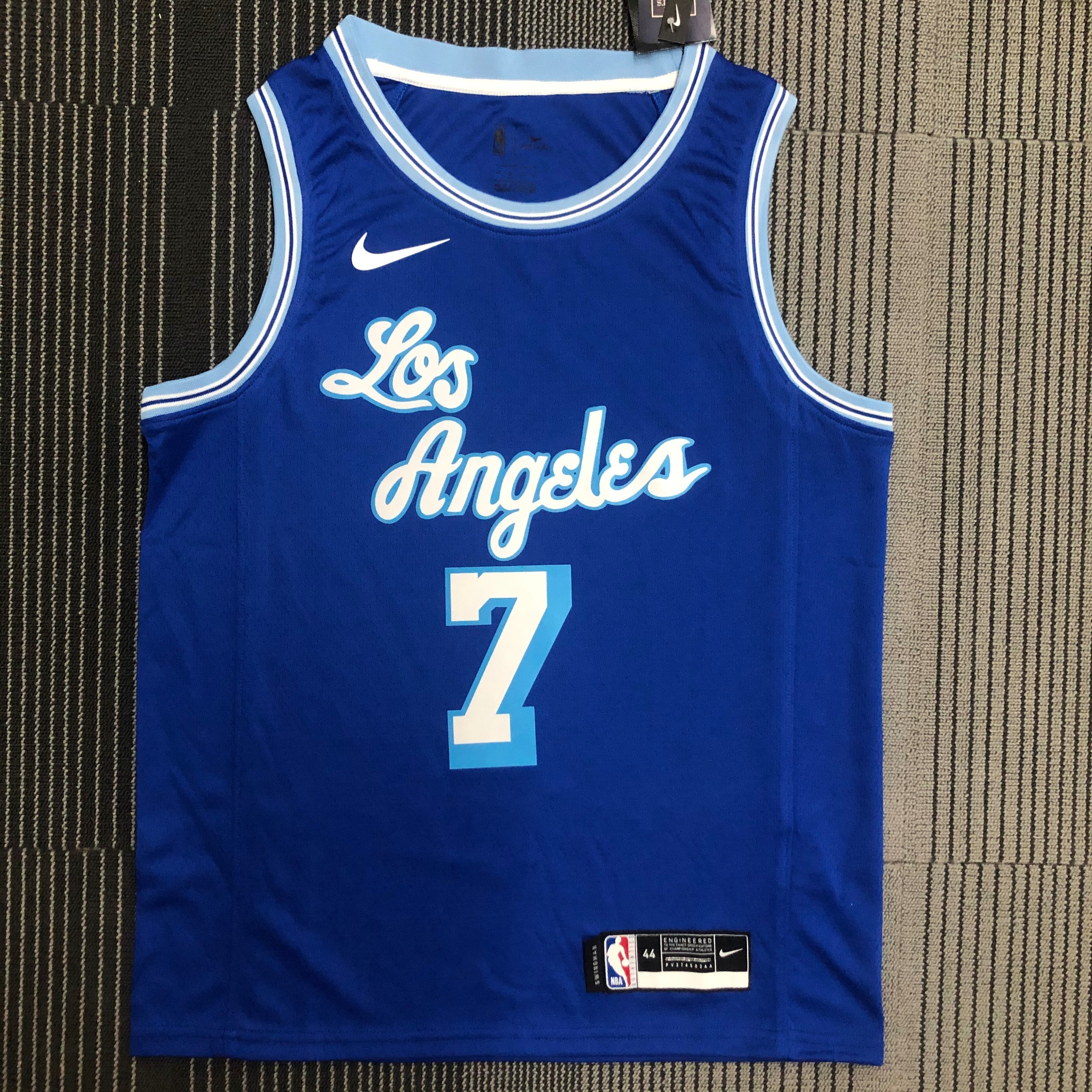 '21 Lakers retro Blue # 7 Anthony