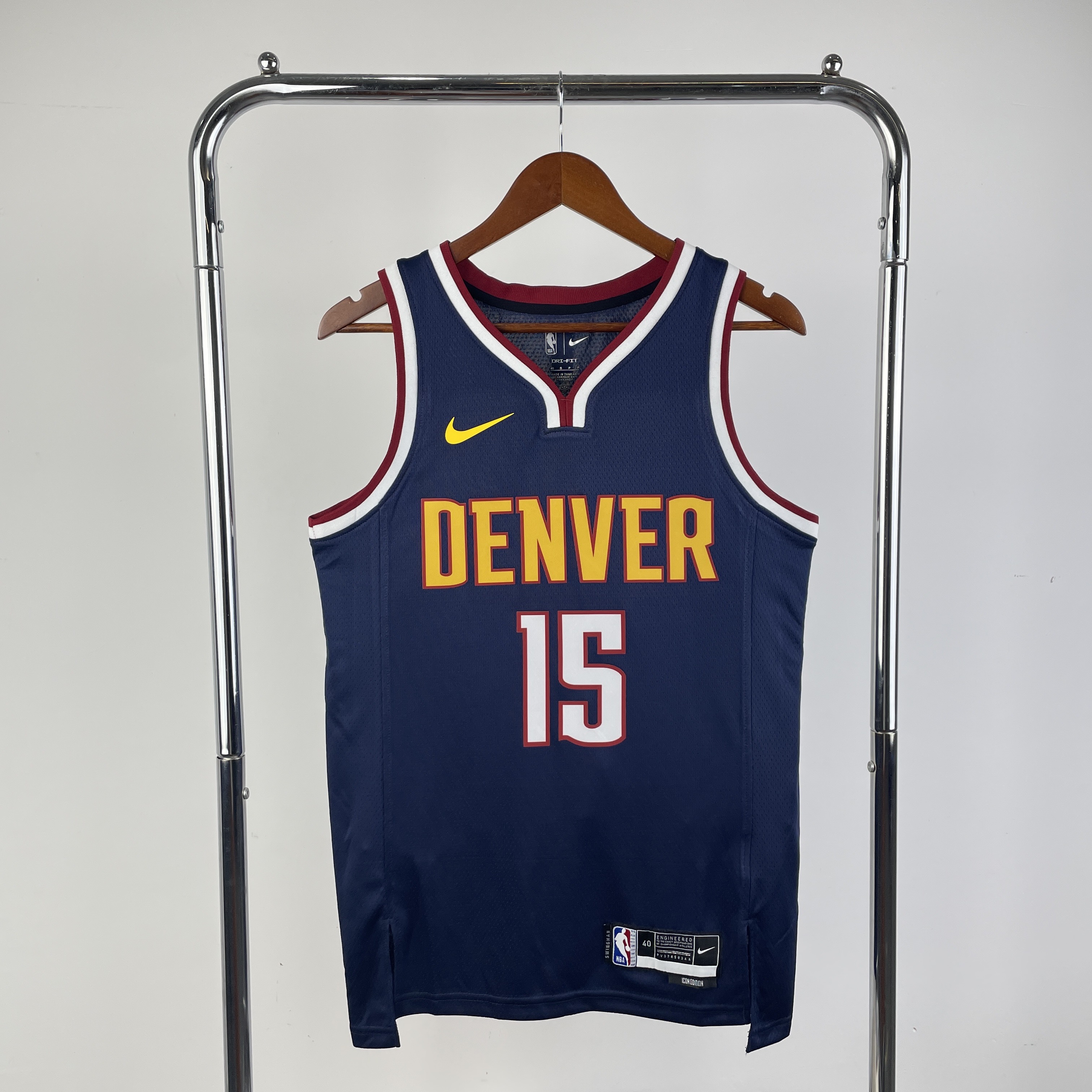 23 season Denver blue 15 Jokic