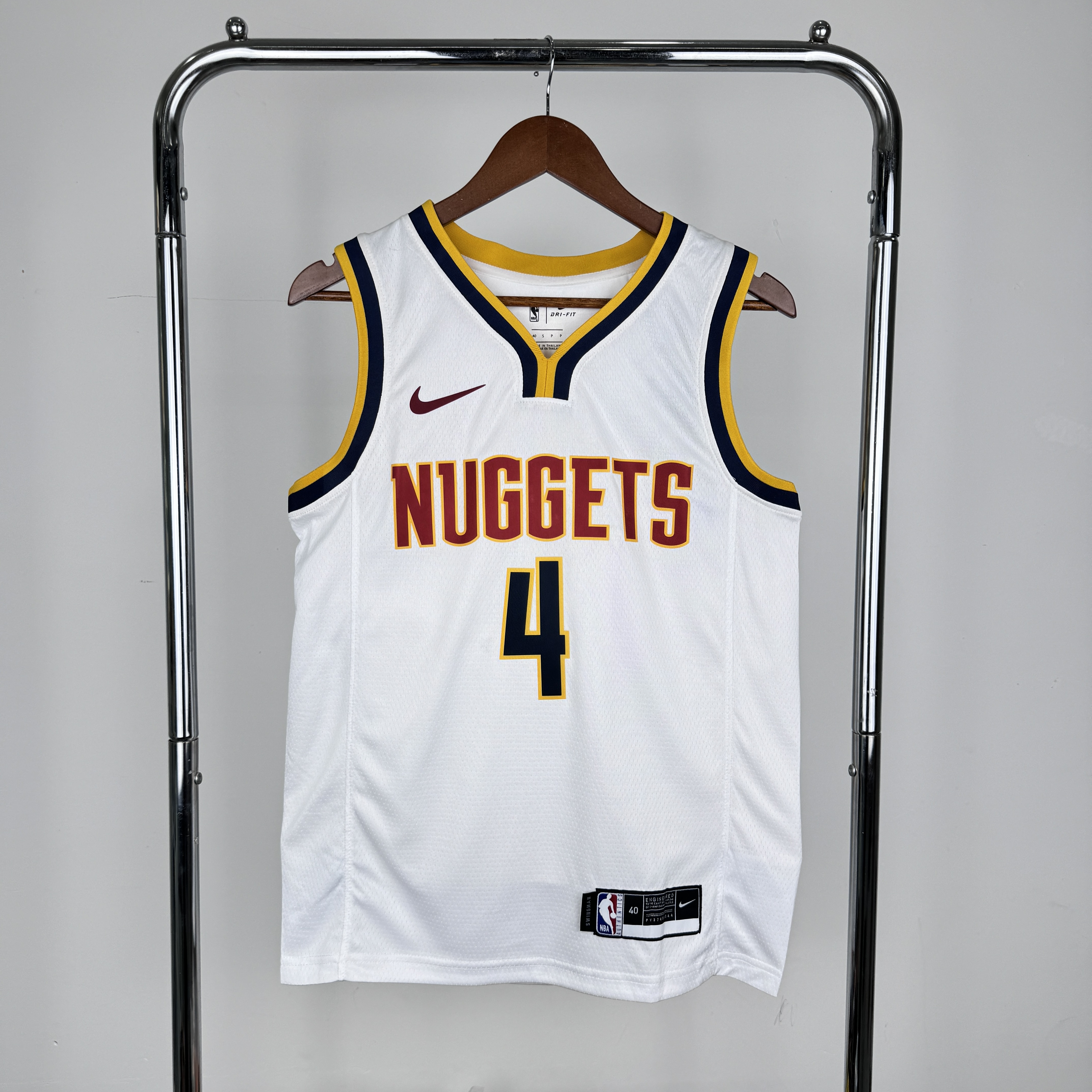 Nuggets white No. 4 Westbrook