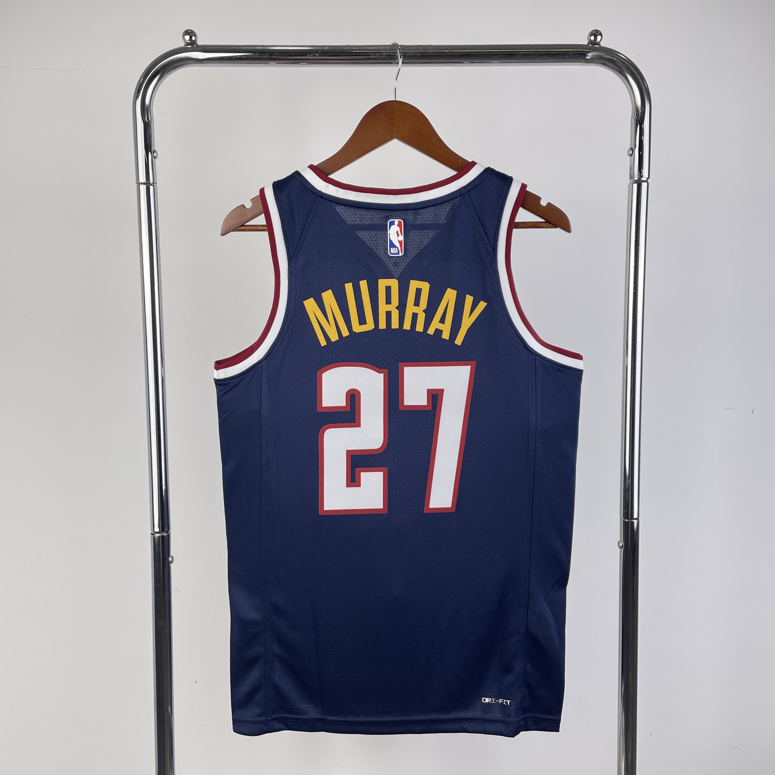 23 Nuggets navy blue No. 27 Murray
