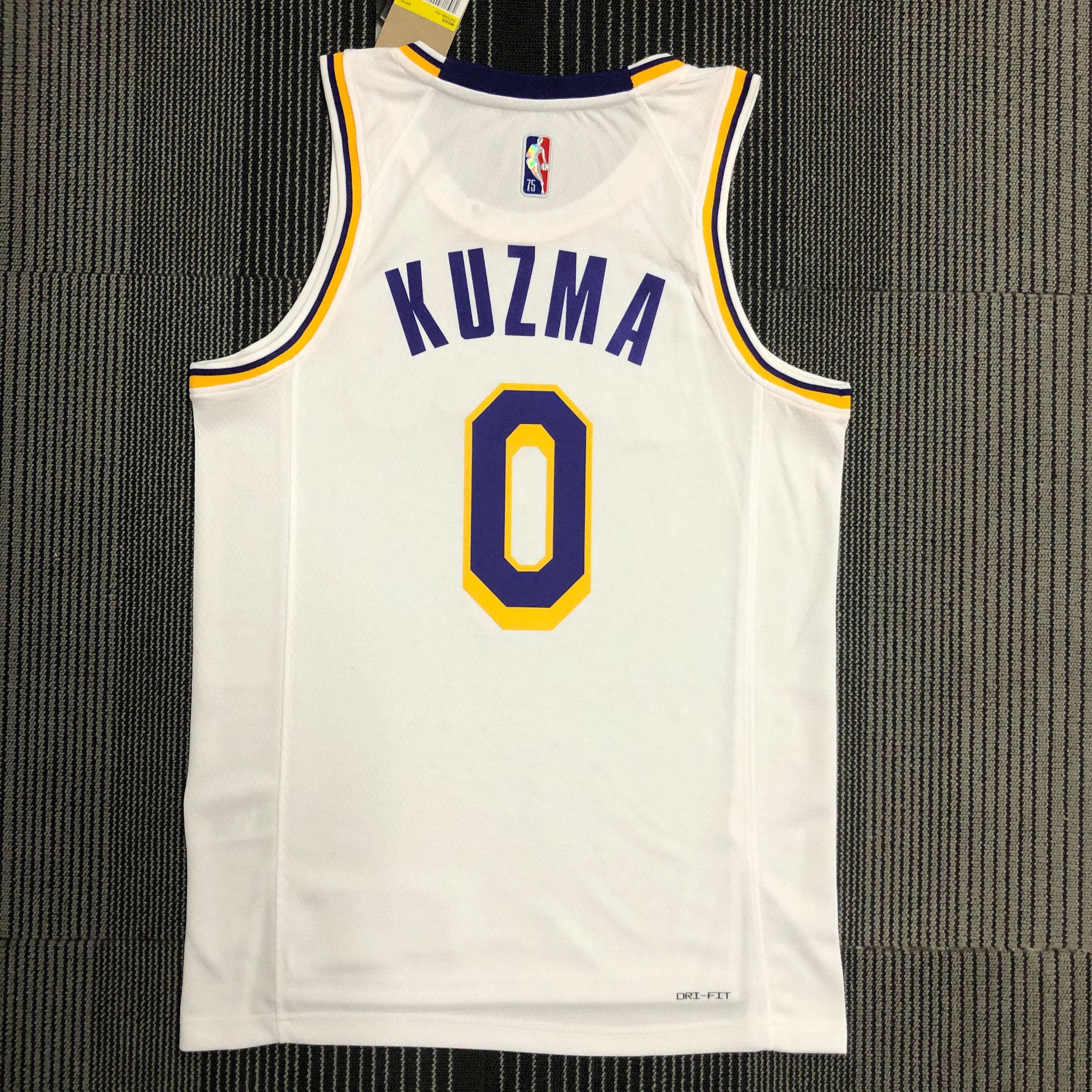 75th anniversary Lakers white 0 Kuzma