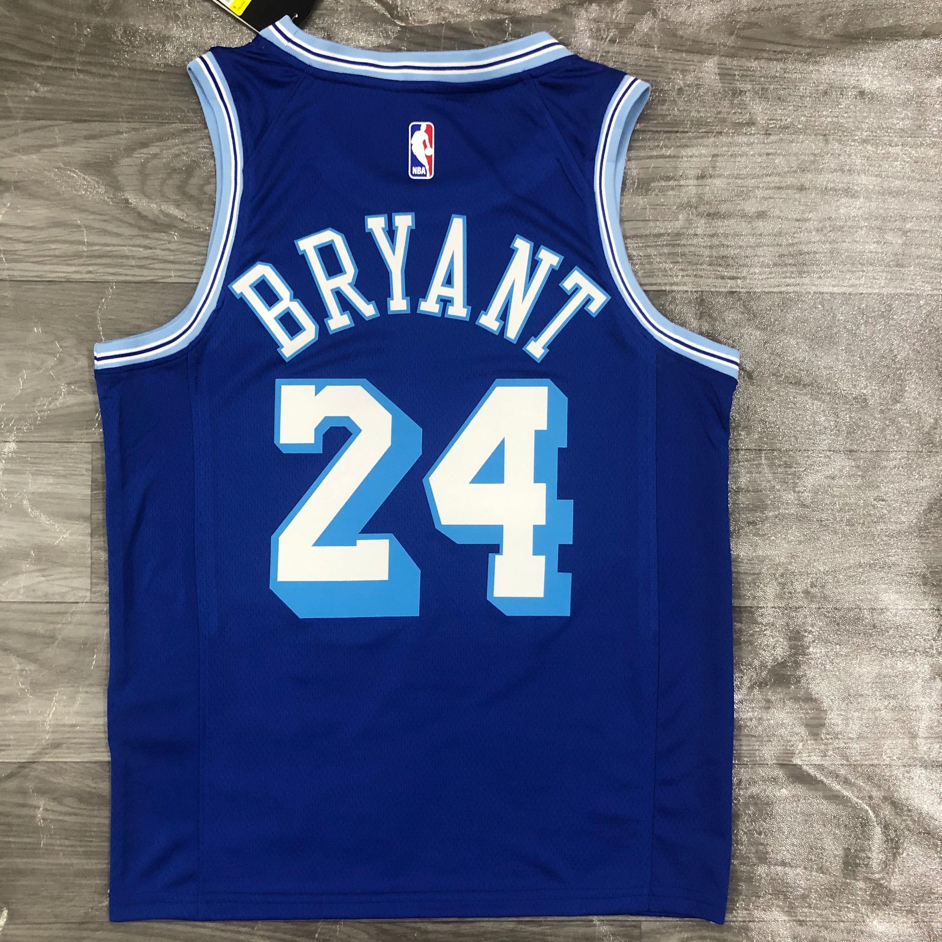 Season 21 Lakers retro blue # 24 Bryant