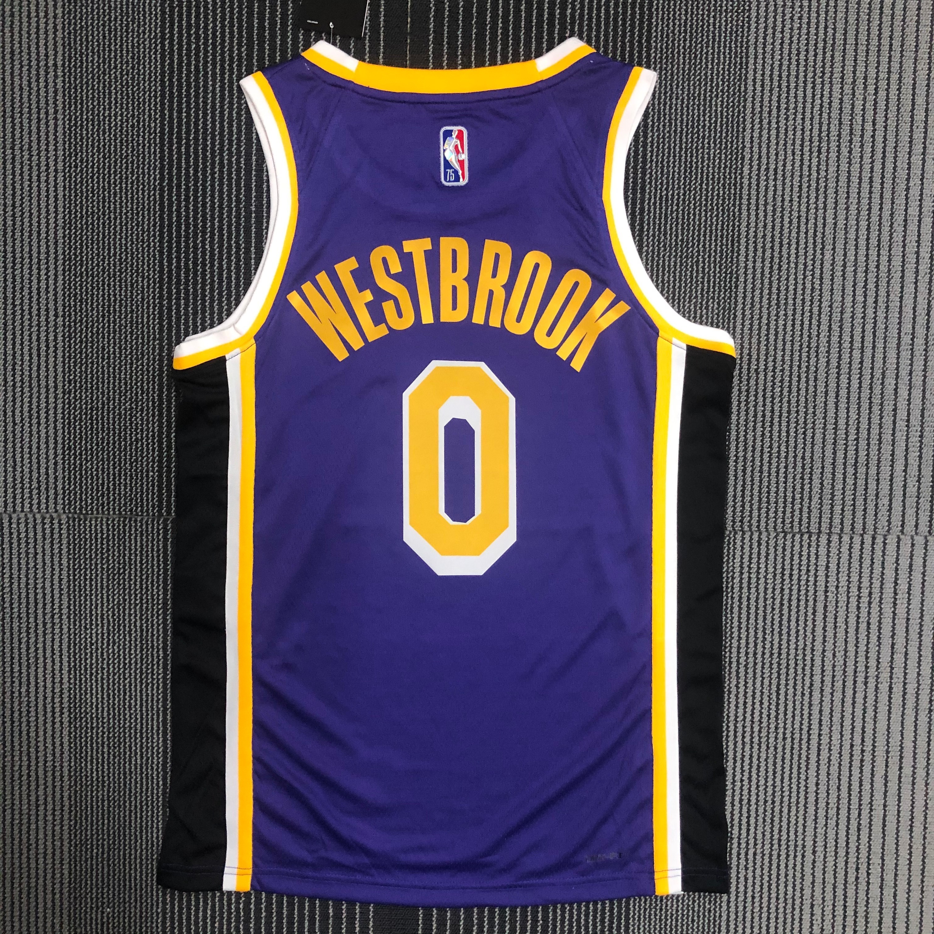 75th anniversary Lakers Flyers limited # 0 Westbrook