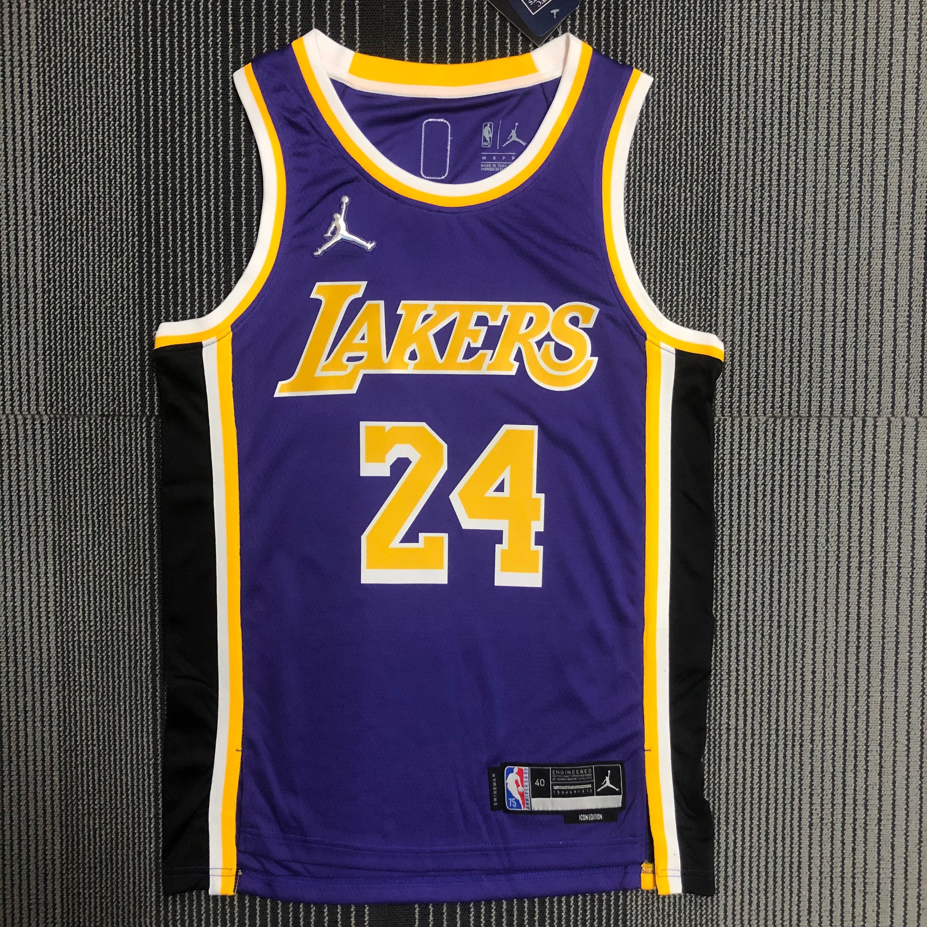 75th anniversary Lakers Flyers limited No. 24 Kobe Bryant
