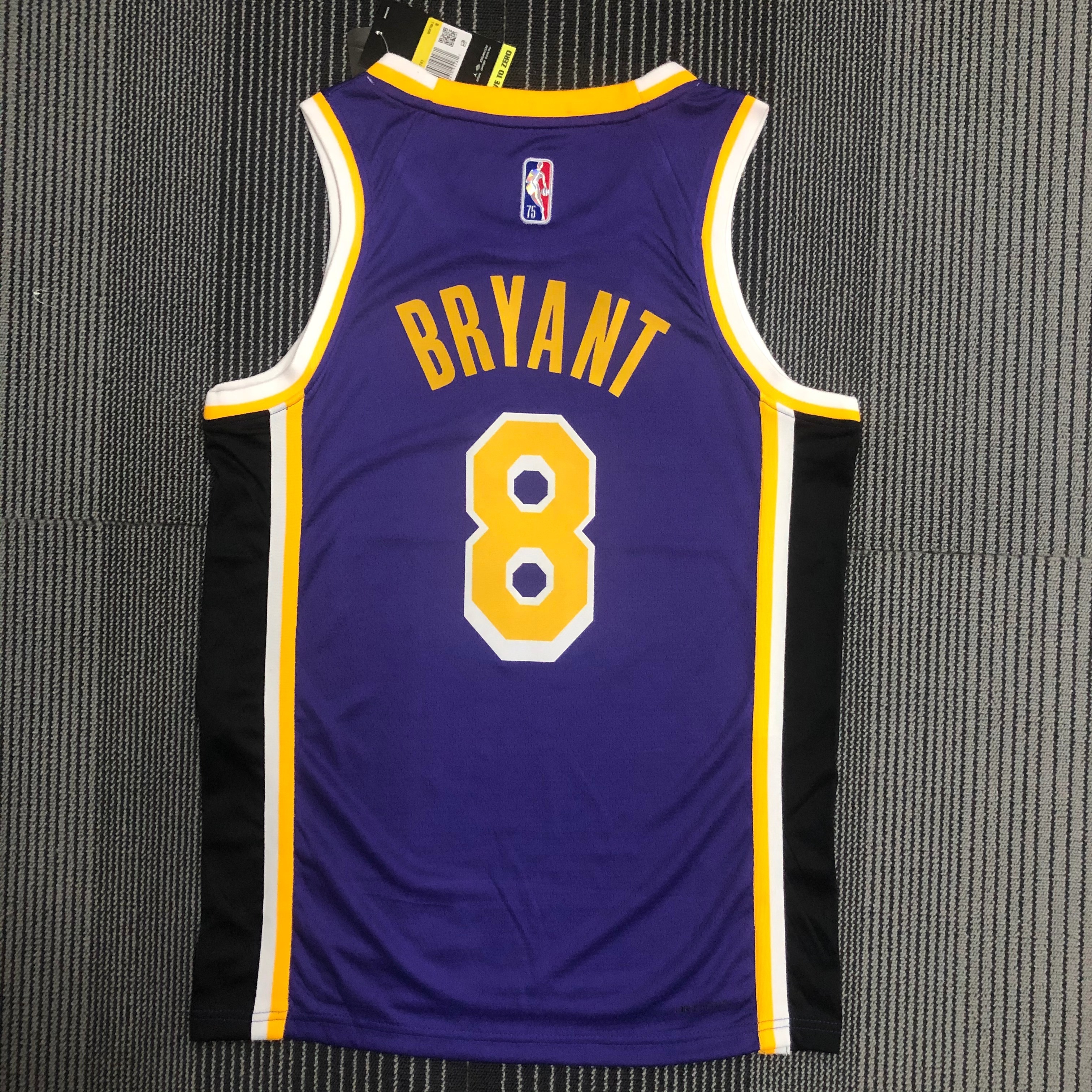 75th anniversary Lakers Flyers limited No. 8 Bryant