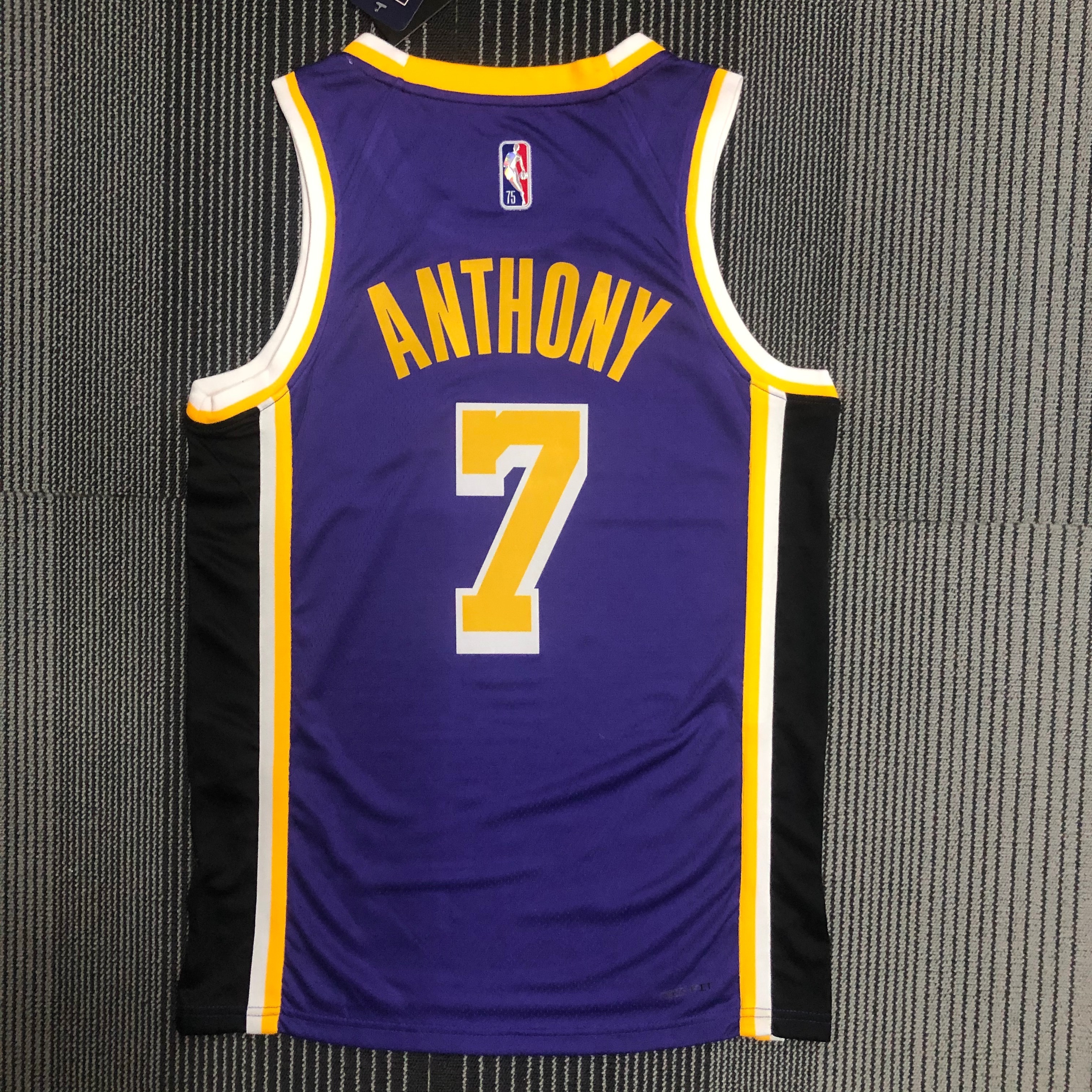 75th anniversary Lakers Flyers limited No. 7 Anthony