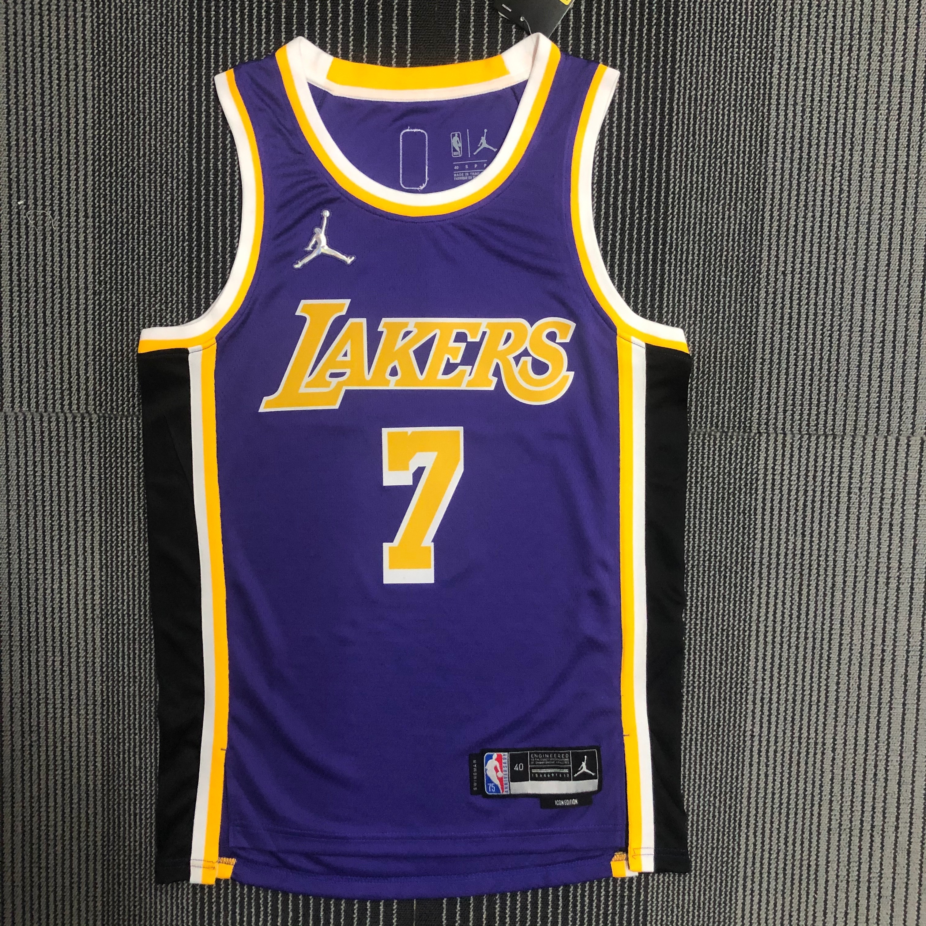 75th anniversary Lakers Flyers limited No. 7 Anthony