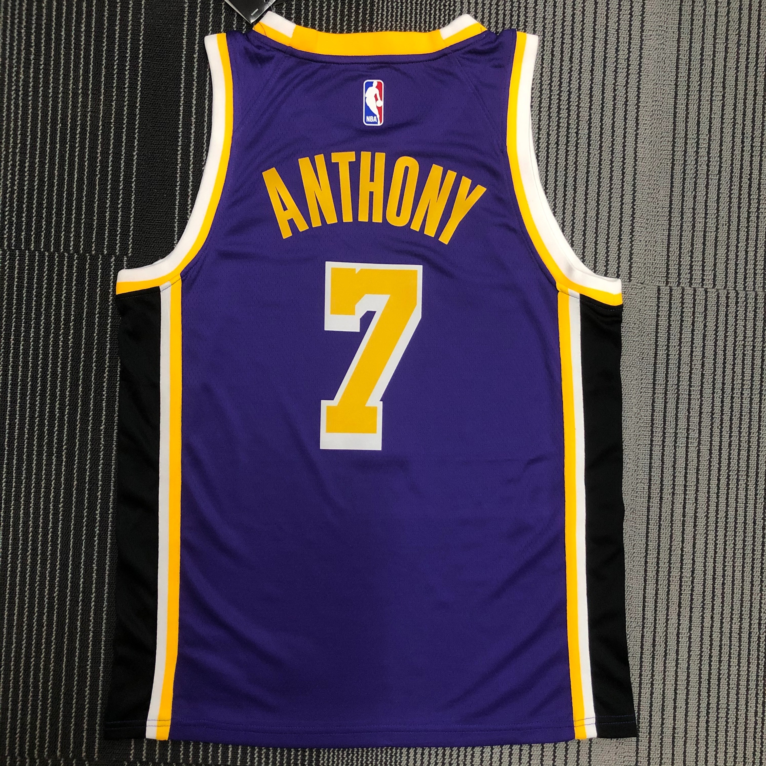 Lakers crewneck Purple (Nike) No. 7 Anthony