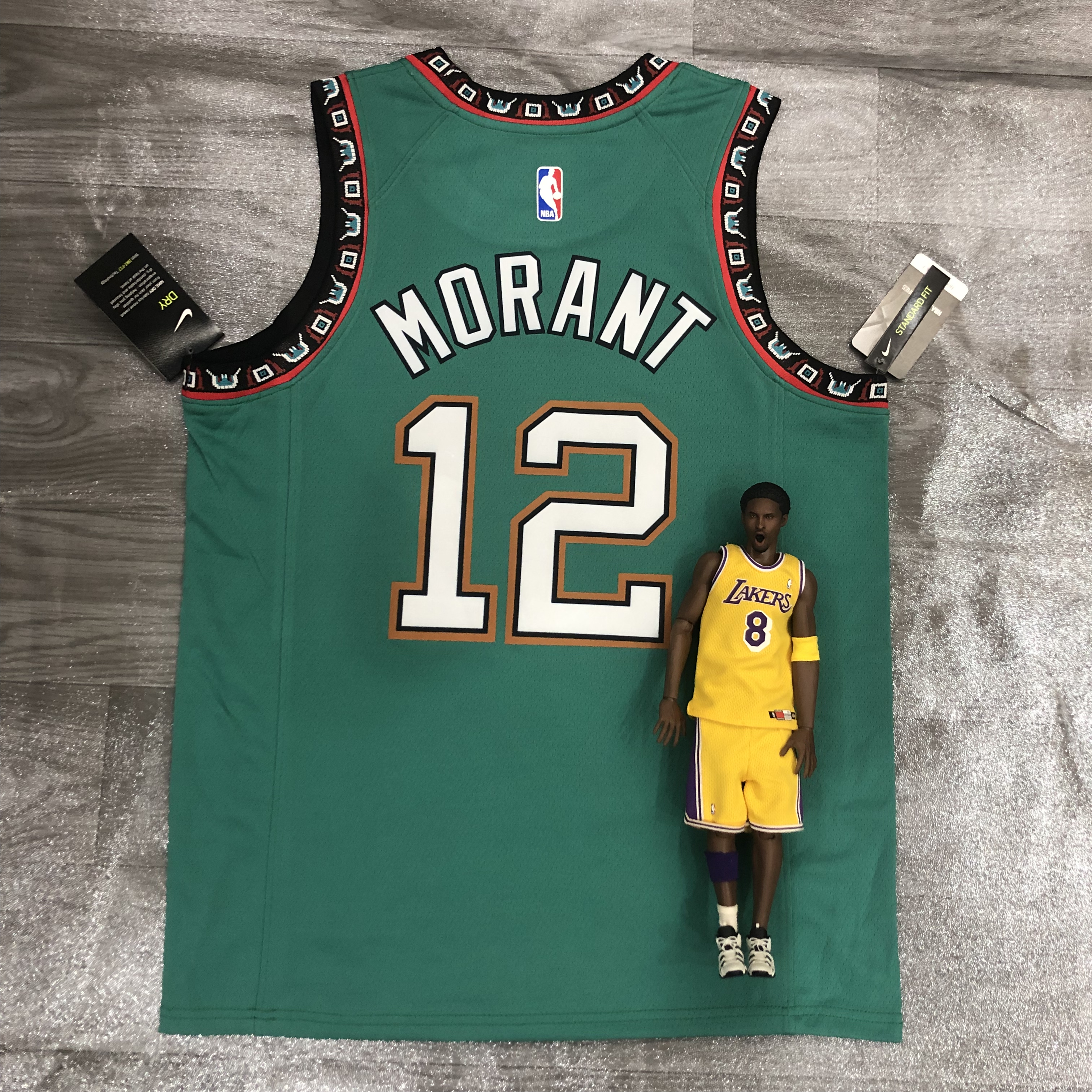 Grizzlies green 12 Morant