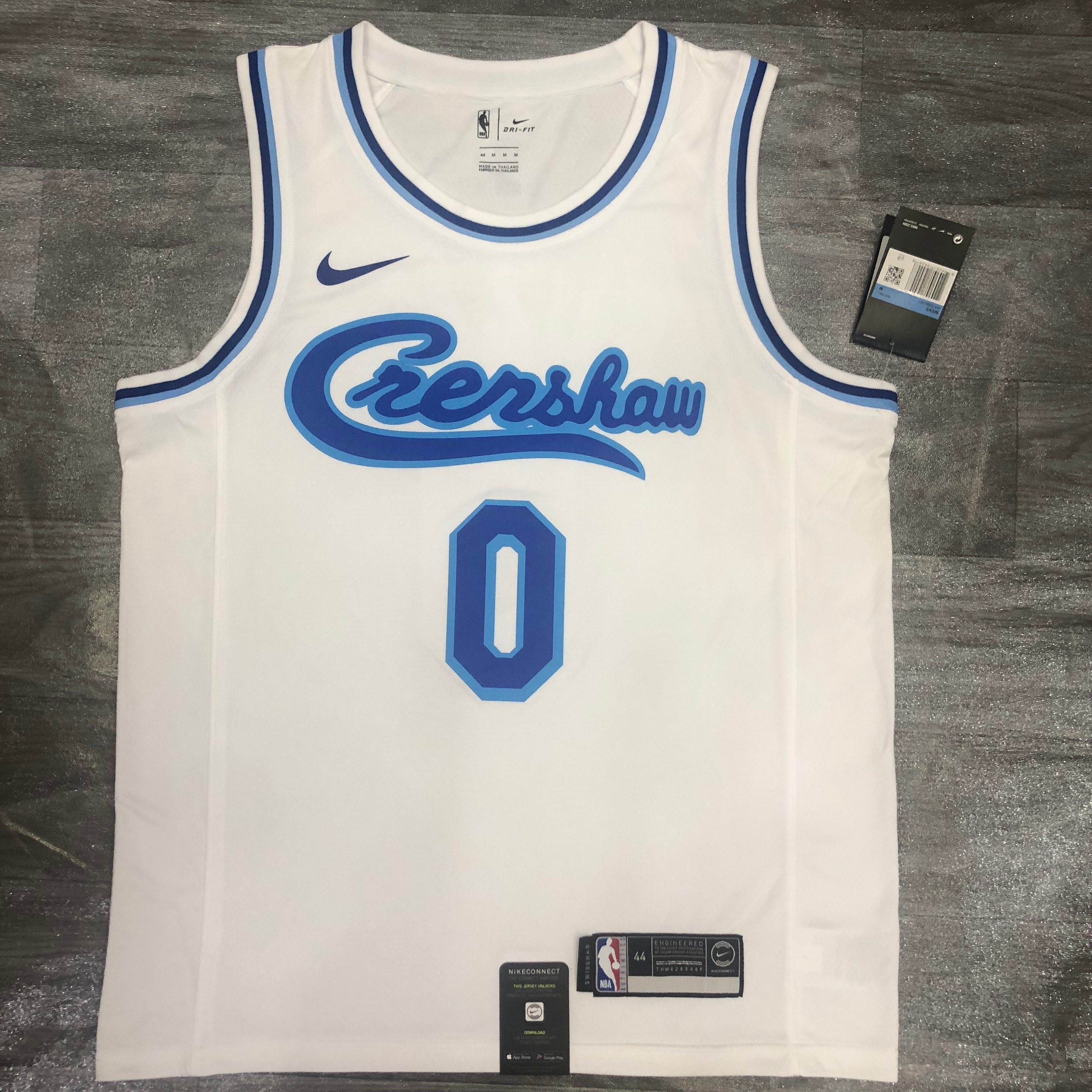 Lakers Latin throwback singer co-titled version - White 0 Kuzma